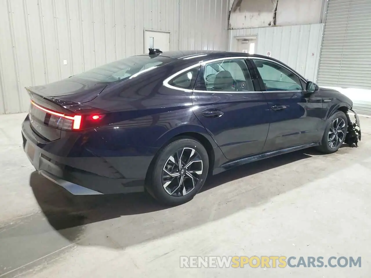 3 fotografías del automóvil dañado KMHL64JA9SA449180 HYUNDAI SONATA 2025