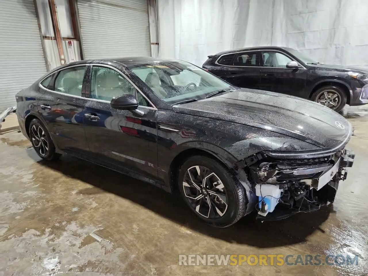 4 fotografías del automóvil dañado KMHL64JA9SA470787 HYUNDAI SONATA 2025