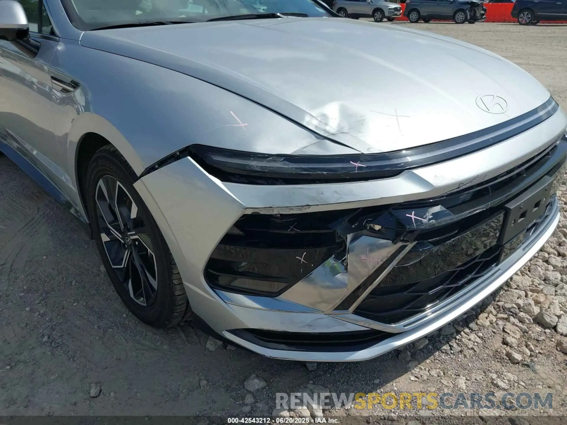 6 fotografías del automóvil dañado KMHL64JA9SA470854 HYUNDAI SONATA 2025