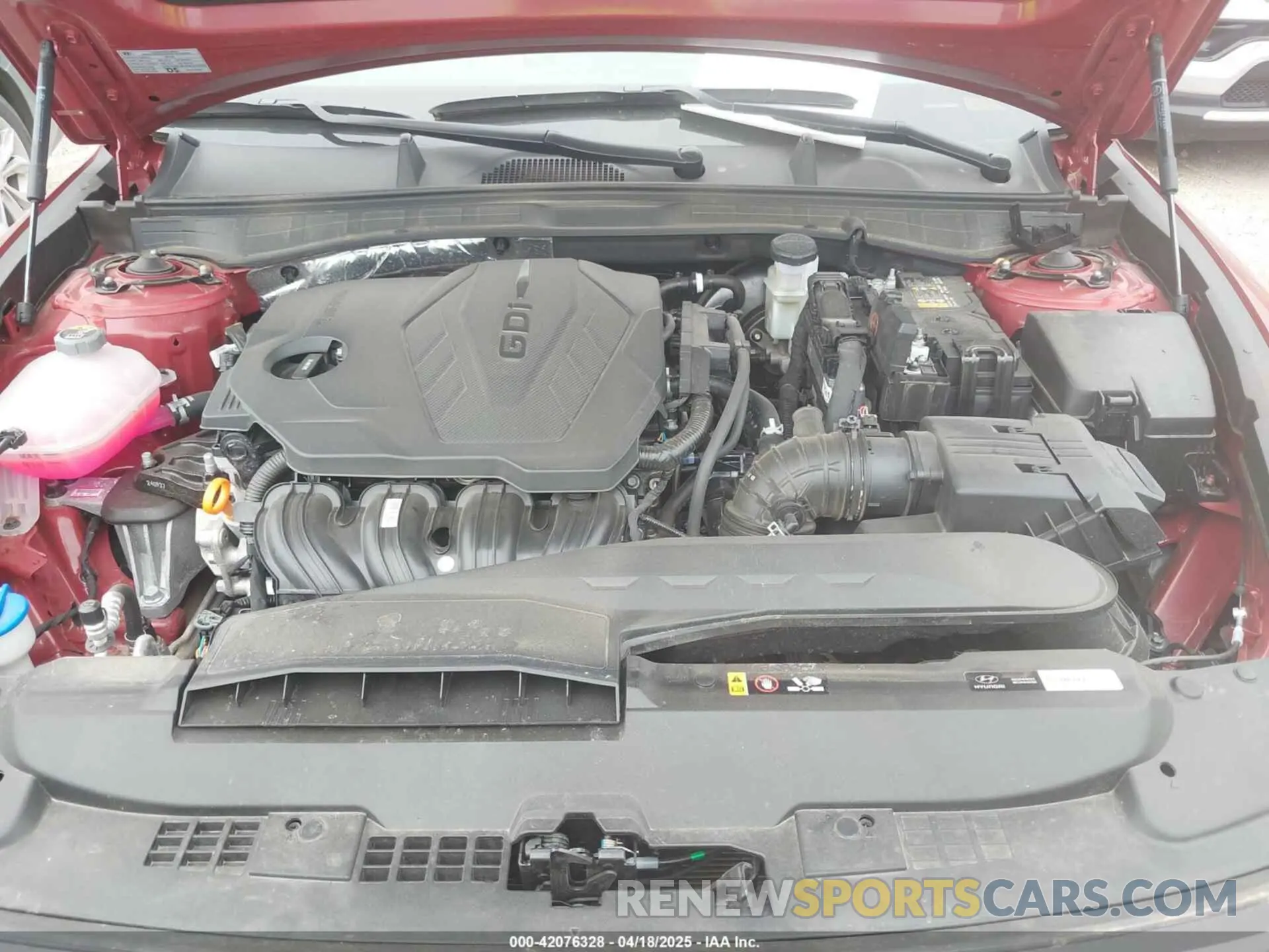 10 fotografías del automóvil dañado KMHL64JAXSA451715 HYUNDAI SONATA 2025
