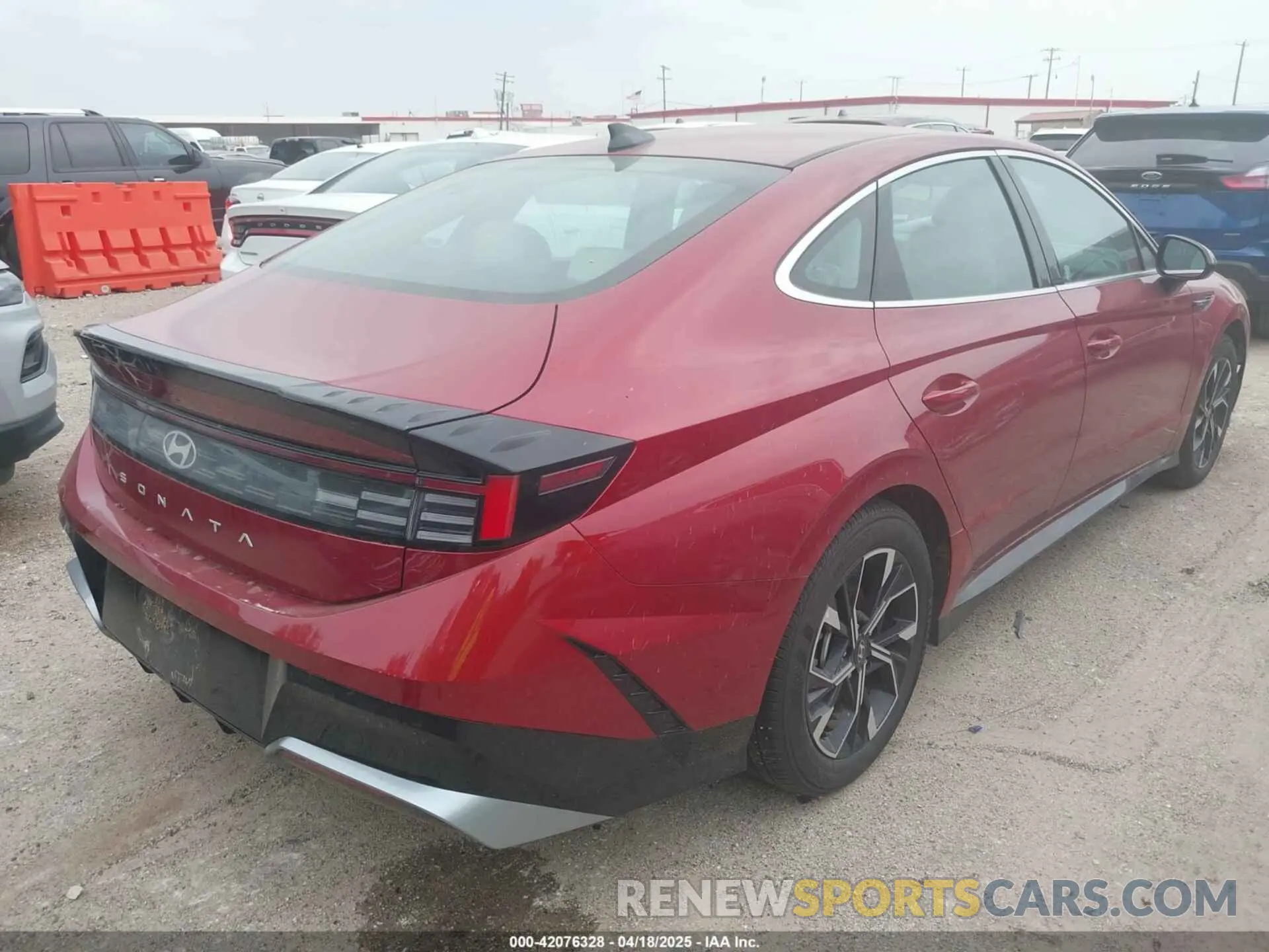 4 fotografías del automóvil dañado KMHL64JAXSA451715 HYUNDAI SONATA 2025