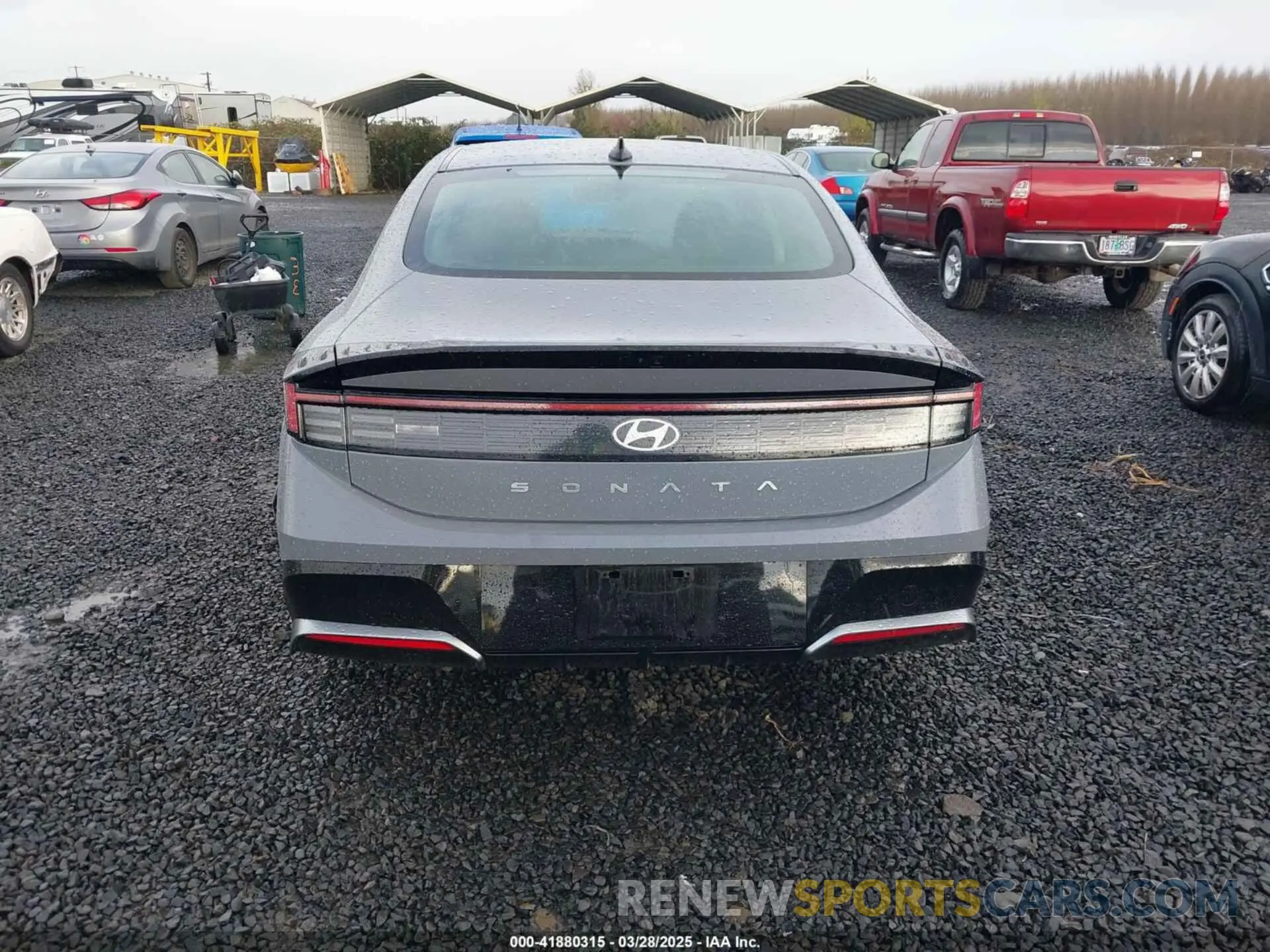 17 fotografías del automóvil dañado KMHL64JAXSA458650 HYUNDAI SONATA 2025