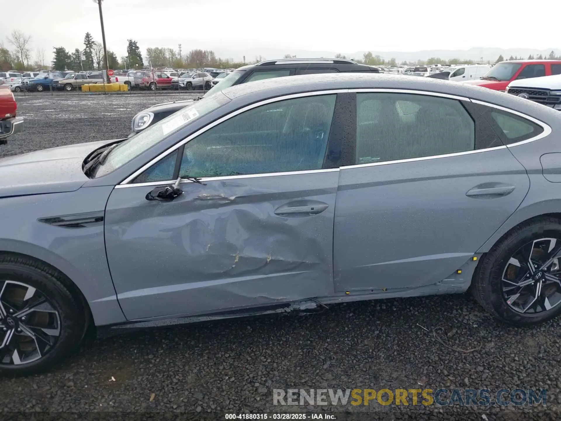 18 fotografías del automóvil dañado KMHL64JAXSA458650 HYUNDAI SONATA 2025