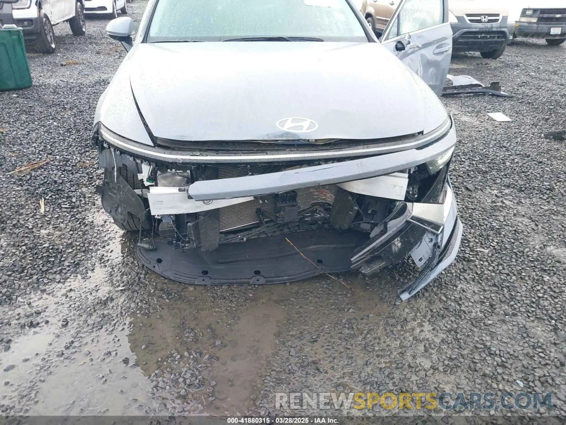 6 fotografías del automóvil dañado KMHL64JAXSA458650 HYUNDAI SONATA 2025