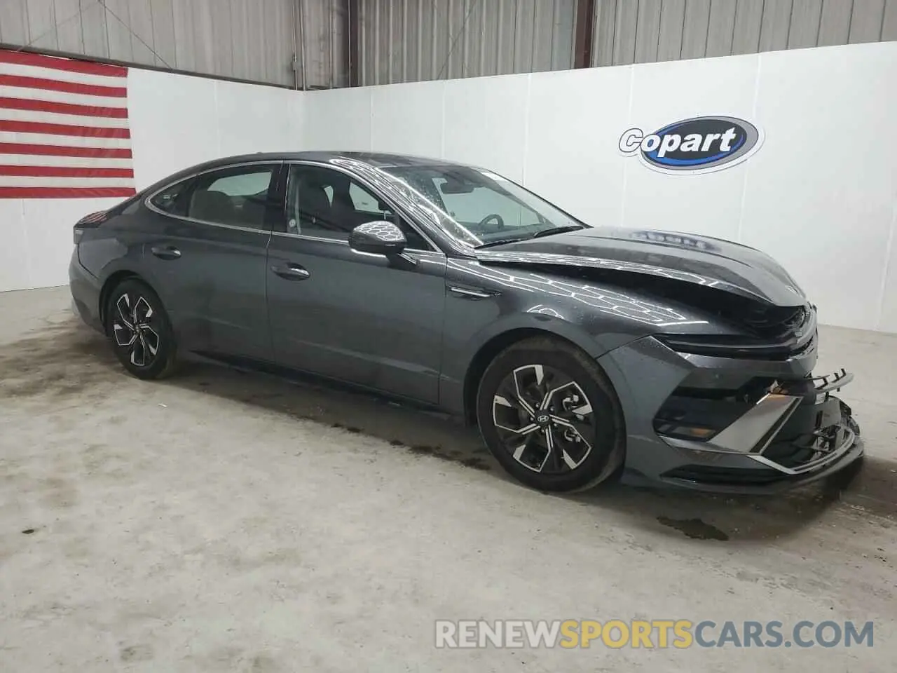 4 fotografías del automóvil dañado KMHL64JAXSA462844 HYUNDAI SONATA 2025