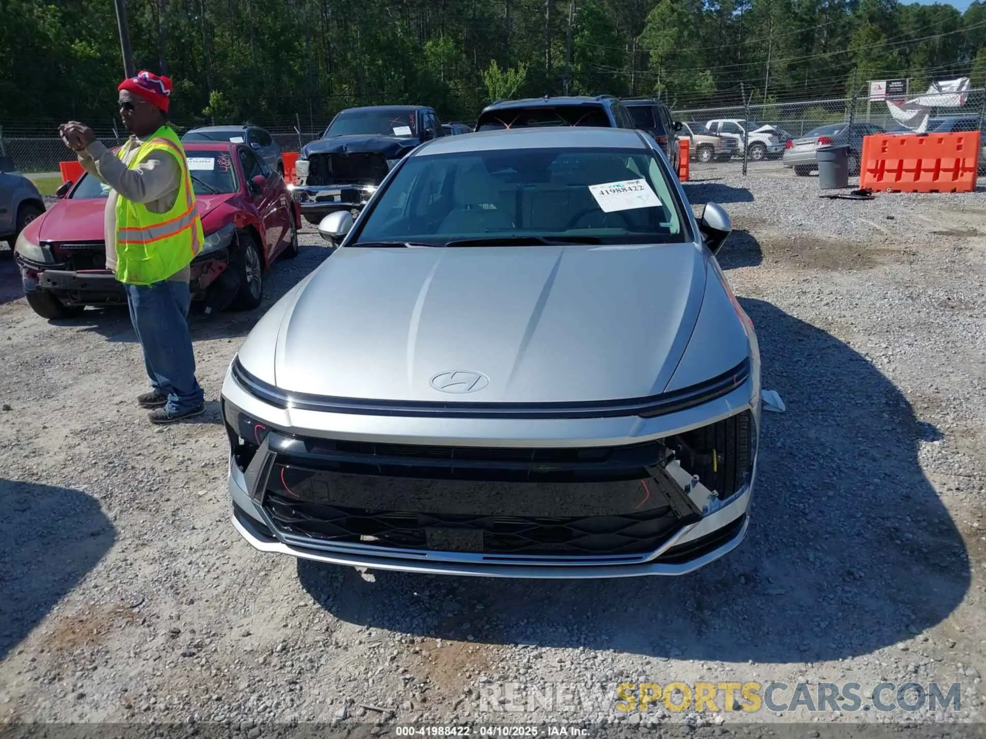 12 fotografías del automóvil dañado KMHL64JAXSA474766 HYUNDAI SONATA 2025