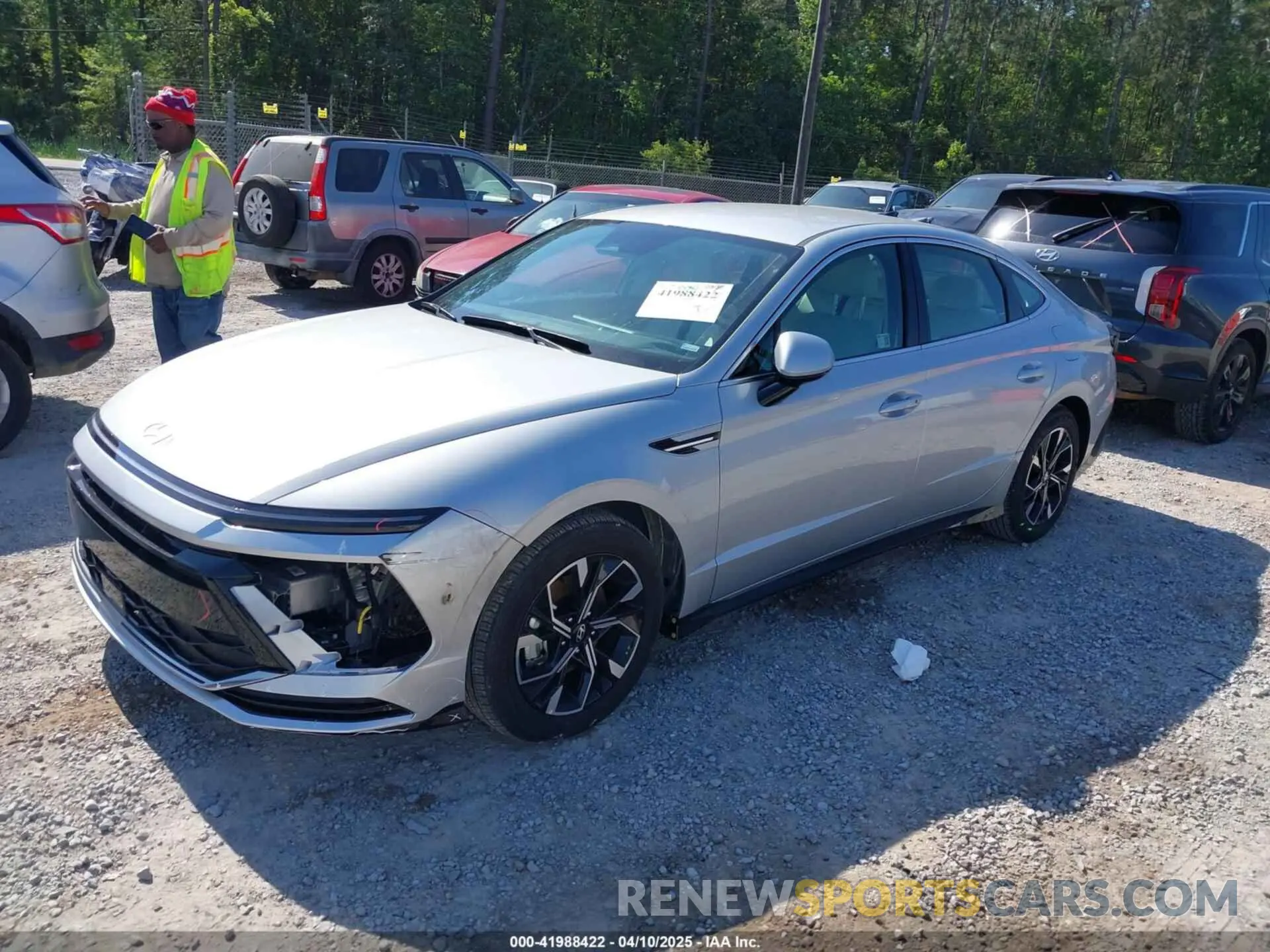 2 fotografías del automóvil dañado KMHL64JAXSA474766 HYUNDAI SONATA 2025