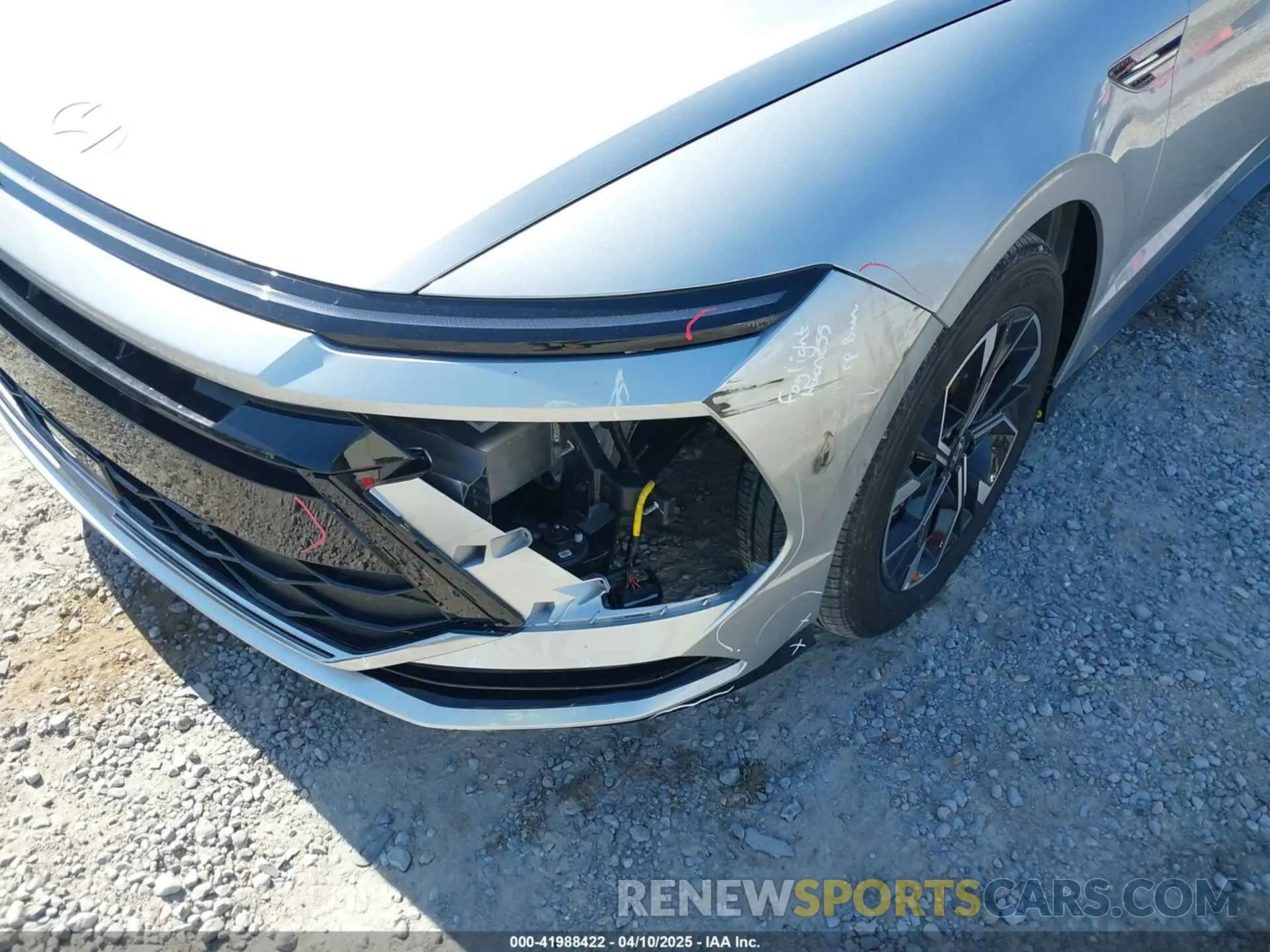 6 fotografías del automóvil dañado KMHL64JAXSA474766 HYUNDAI SONATA 2025
