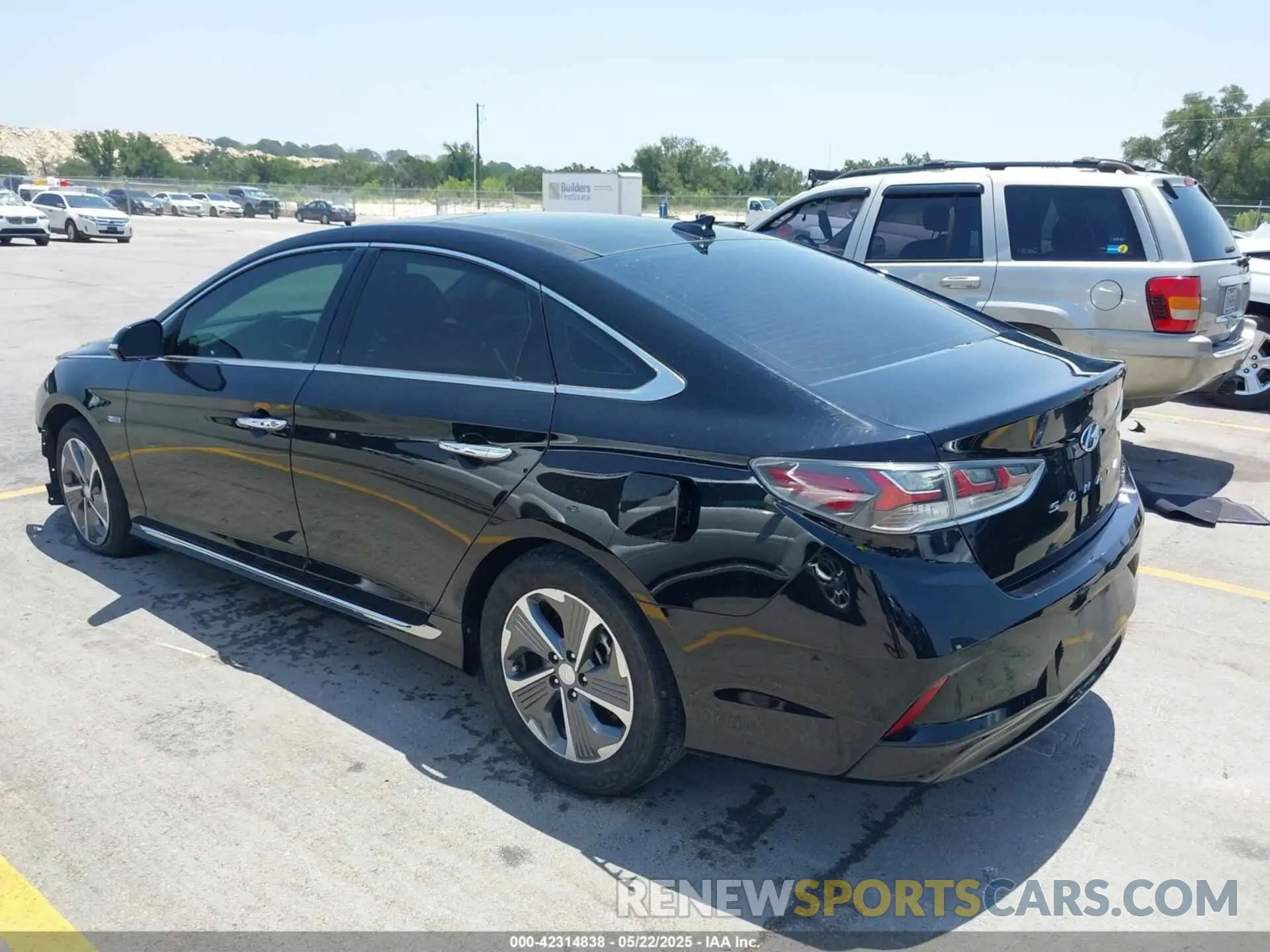 3 fotografías del automóvil dañado KMHE34L35KA092824 HYUNDAI SONATA HYBRID 2019