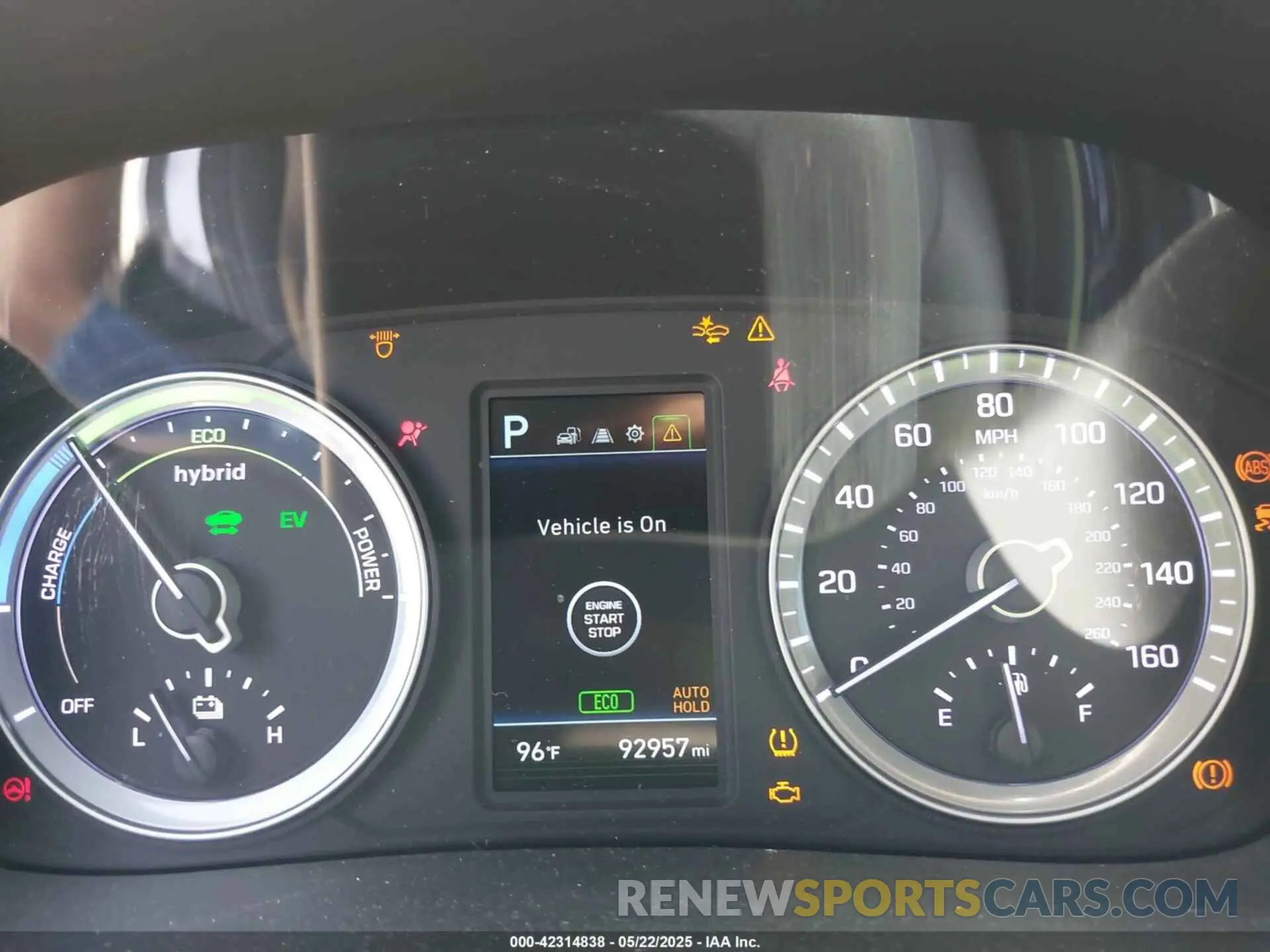 7 fotografías del automóvil dañado KMHE34L35KA092824 HYUNDAI SONATA HYBRID 2019