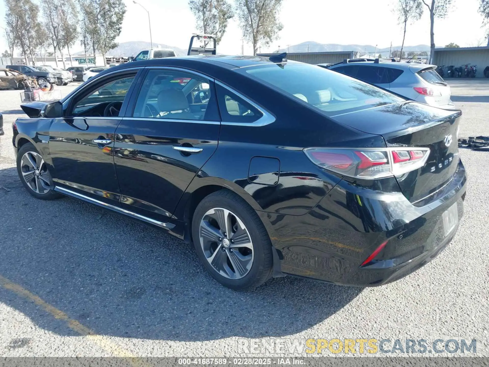 3 fotografías del automóvil dañado KMHE34L3XKA088011 HYUNDAI SONATA HYBRID 2019