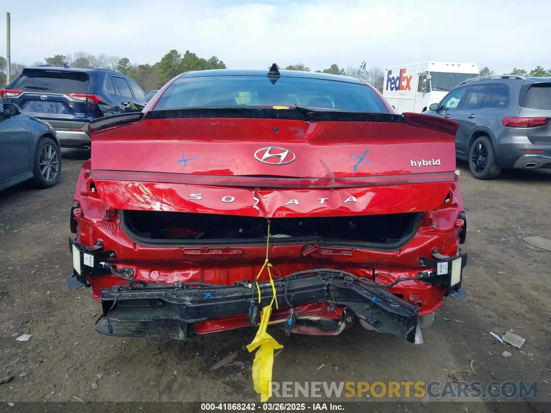 16 fotografías del automóvil dañado KMHL54JJ3LA010903 HYUNDAI SONATA HYBRID 2020