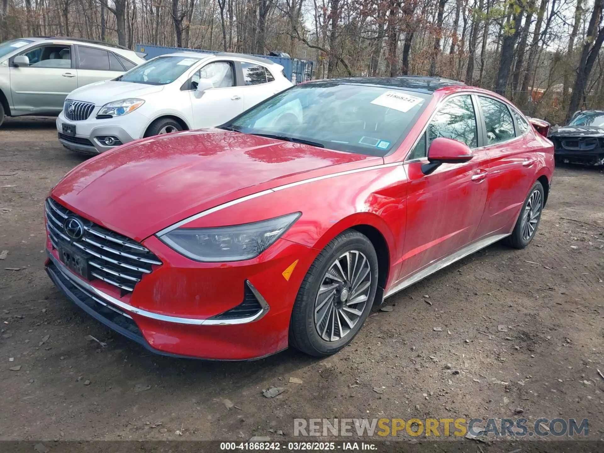 2 fotografías del automóvil dañado KMHL54JJ3LA010903 HYUNDAI SONATA HYBRID 2020