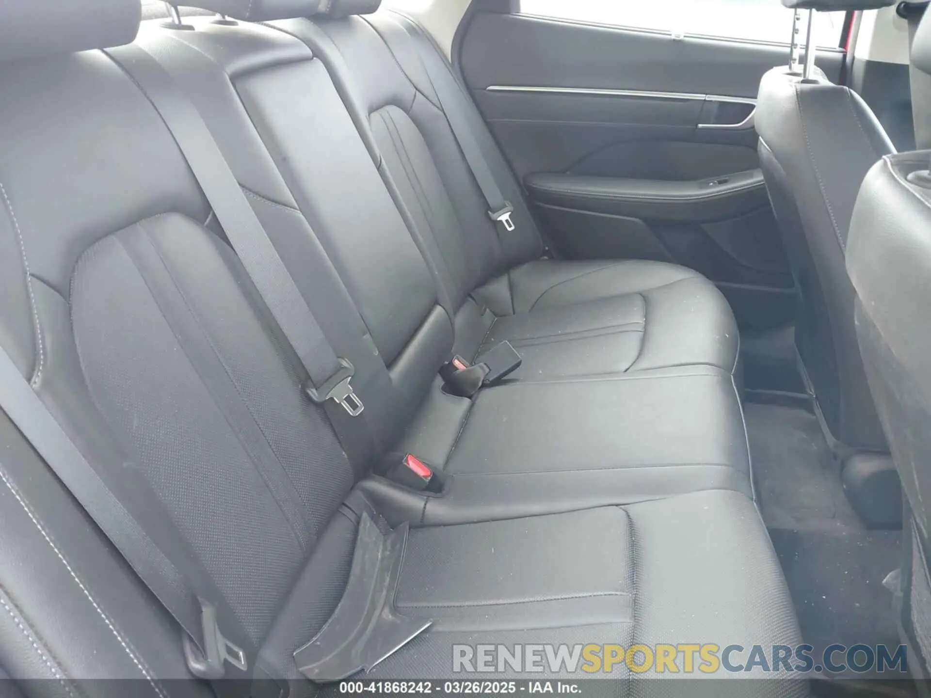 8 fotografías del automóvil dañado KMHL54JJ3LA010903 HYUNDAI SONATA HYBRID 2020