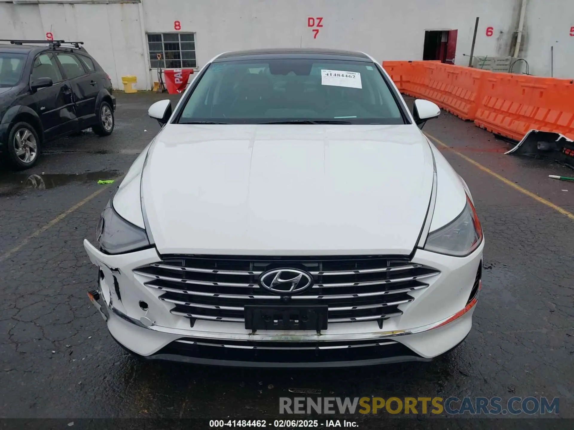 12 fotografías del automóvil dañado KMHL54JJ4LA015219 HYUNDAI SONATA HYBRID 2020