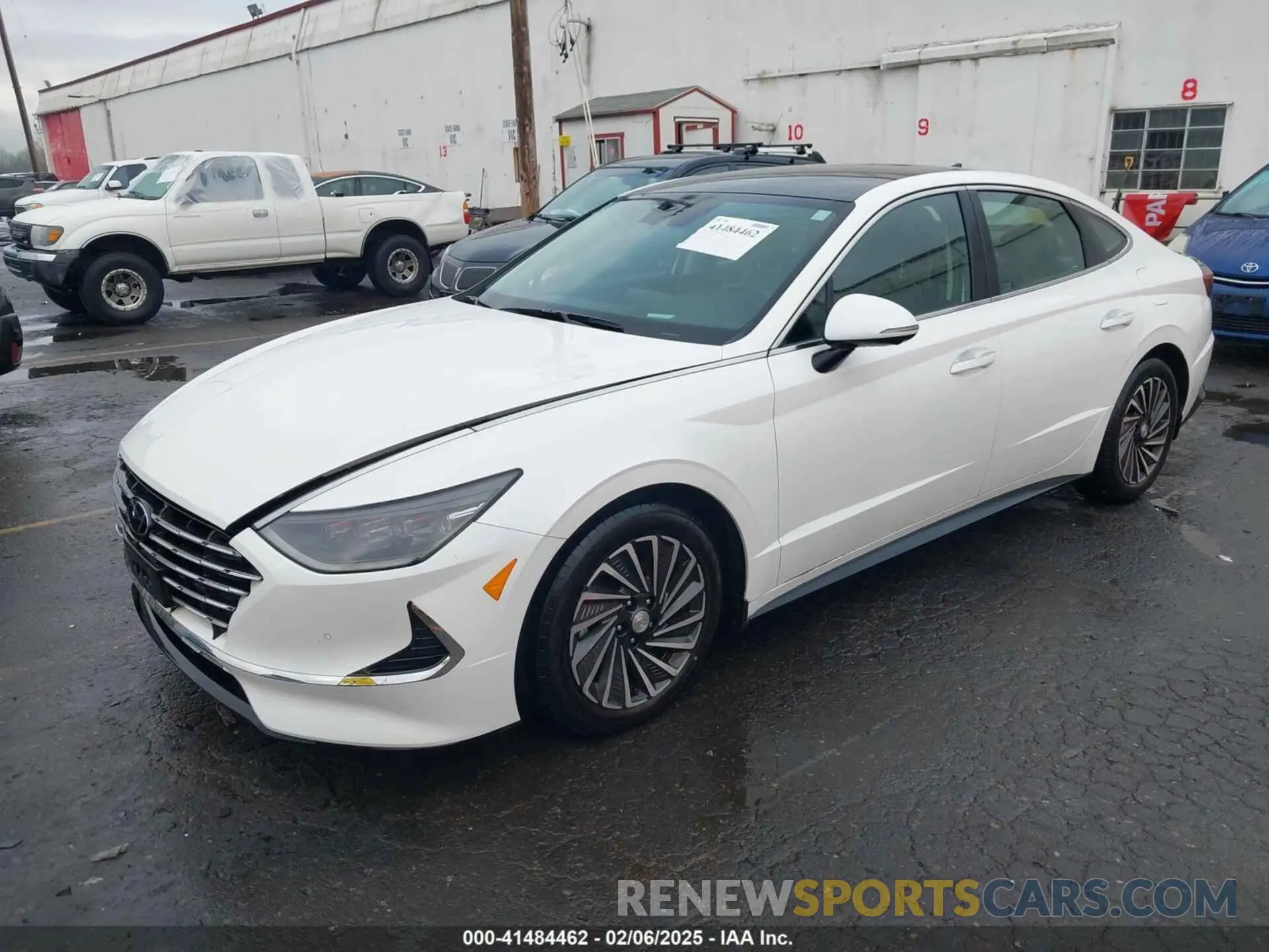 2 fotografías del automóvil dañado KMHL54JJ4LA015219 HYUNDAI SONATA HYBRID 2020