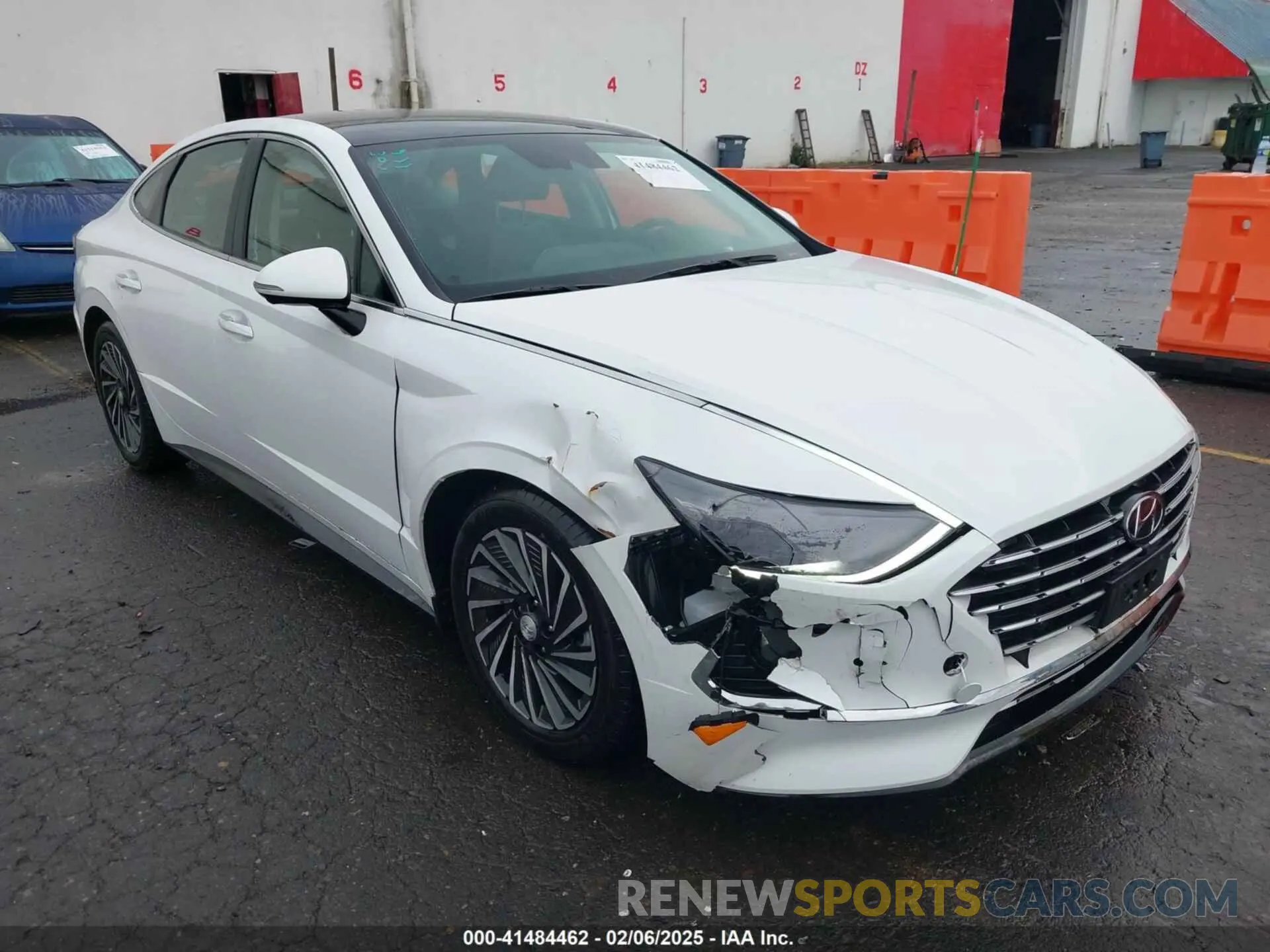 6 fotografías del automóvil dañado KMHL54JJ4LA015219 HYUNDAI SONATA HYBRID 2020