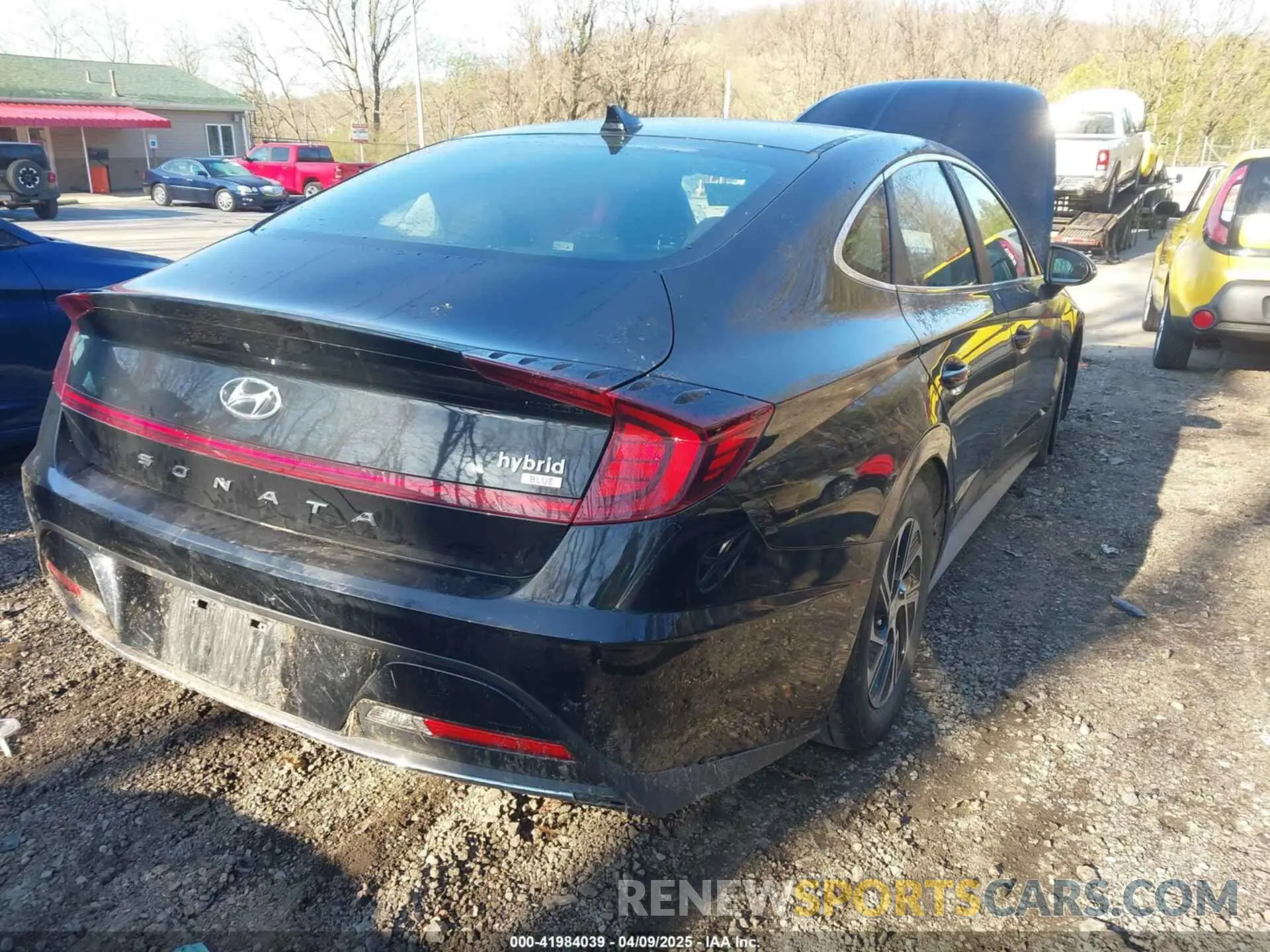 12 fotografías del automóvil dañado KMHL24JJ5NA041548 HYUNDAI SONATA HYBRID 2022