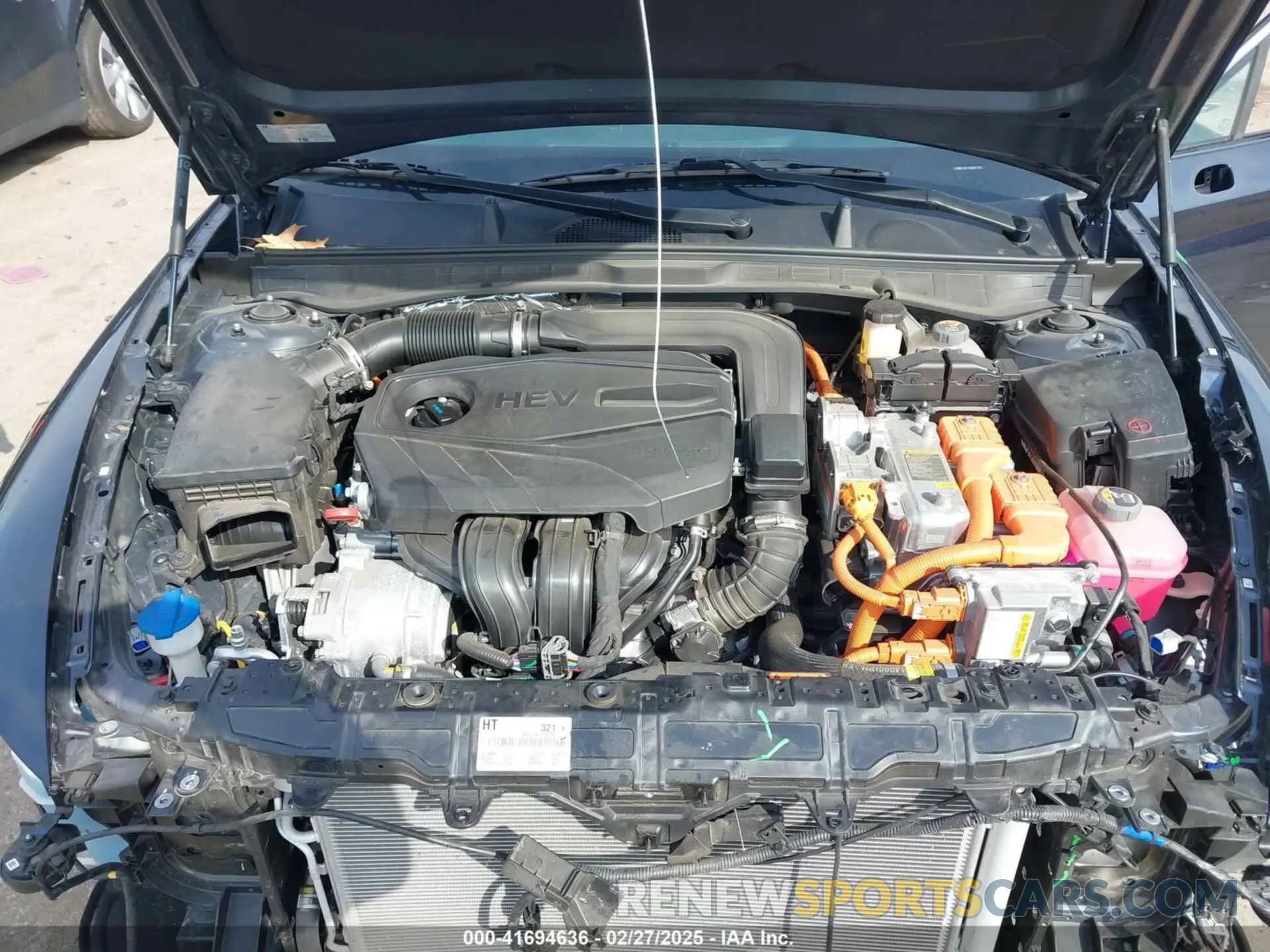 10 fotografías del automóvil dañado KMHL34JJ1NA047165 HYUNDAI SONATA HYBRID 2022