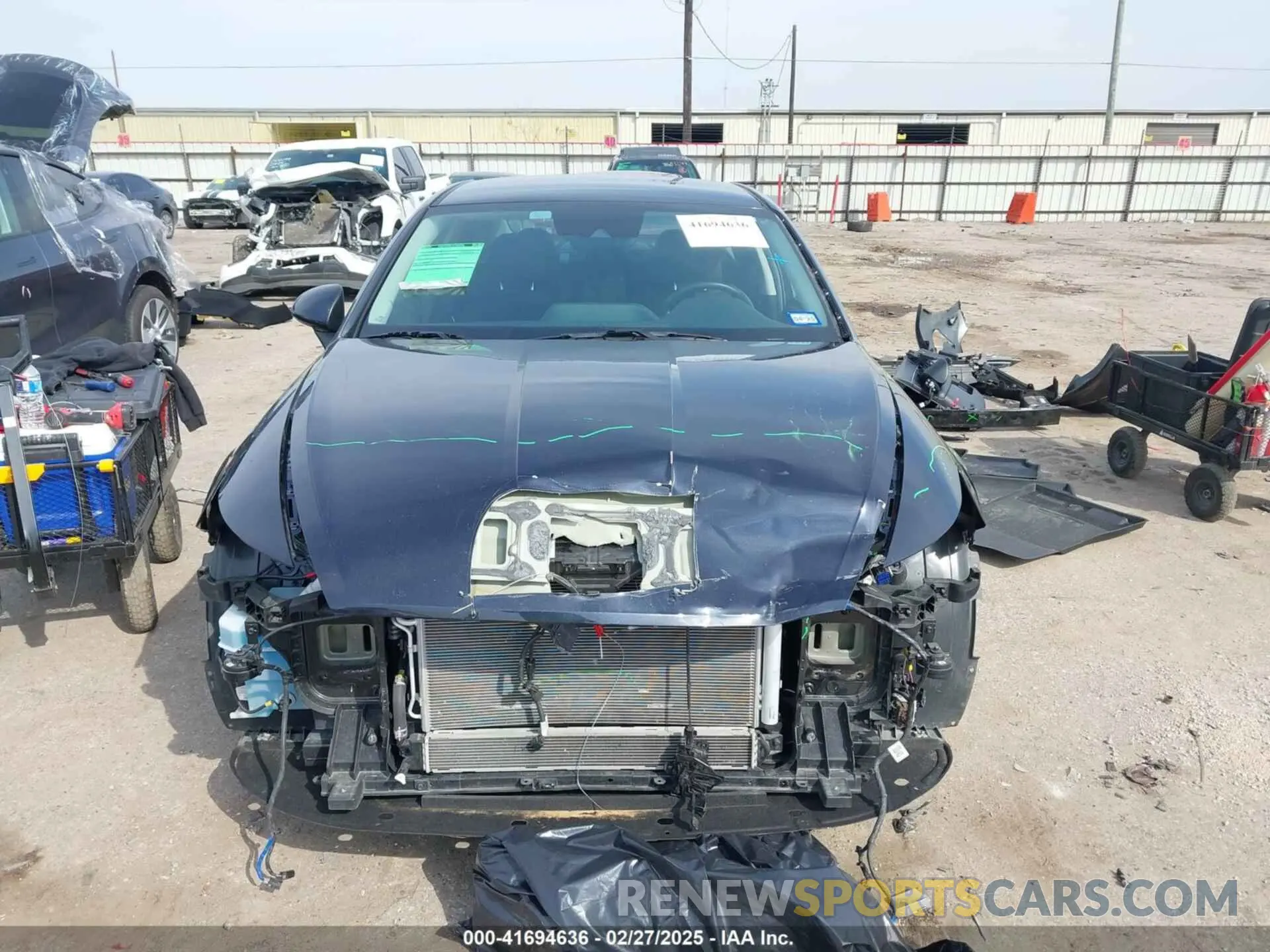 13 fotografías del automóvil dañado KMHL34JJ1NA047165 HYUNDAI SONATA HYBRID 2022