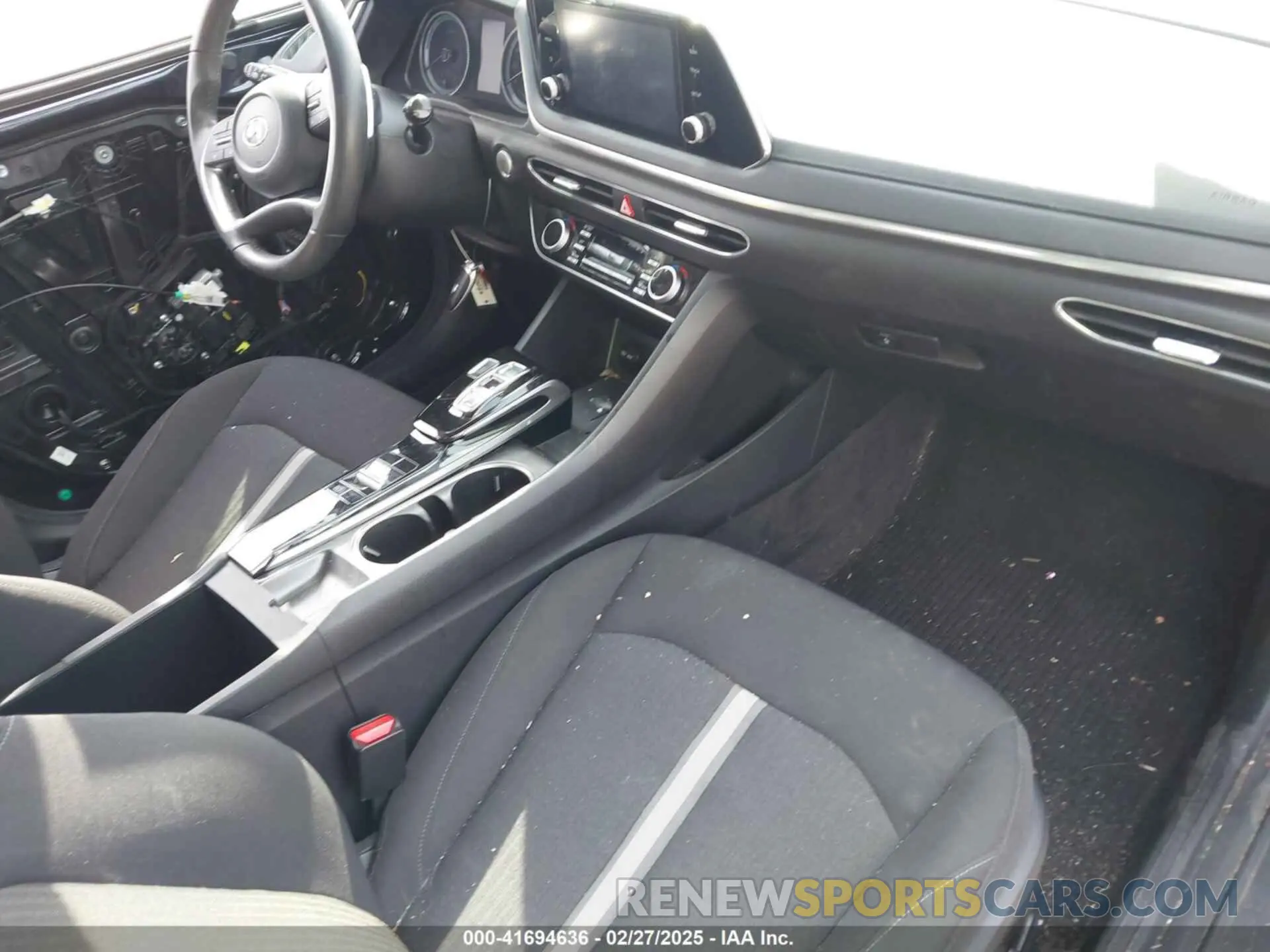 5 fotografías del automóvil dañado KMHL34JJ1NA047165 HYUNDAI SONATA HYBRID 2022