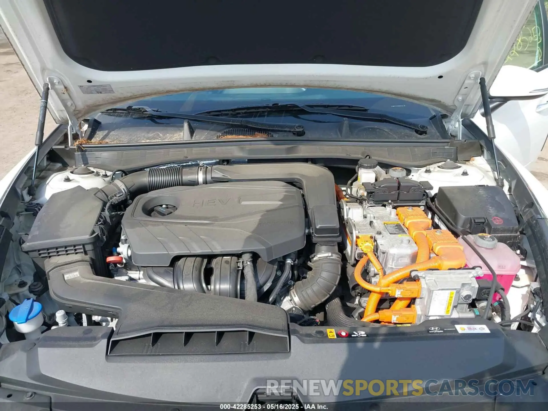 10 fotografías del automóvil dañado KMHL34JJ5NA047444 HYUNDAI SONATA HYBRID 2022