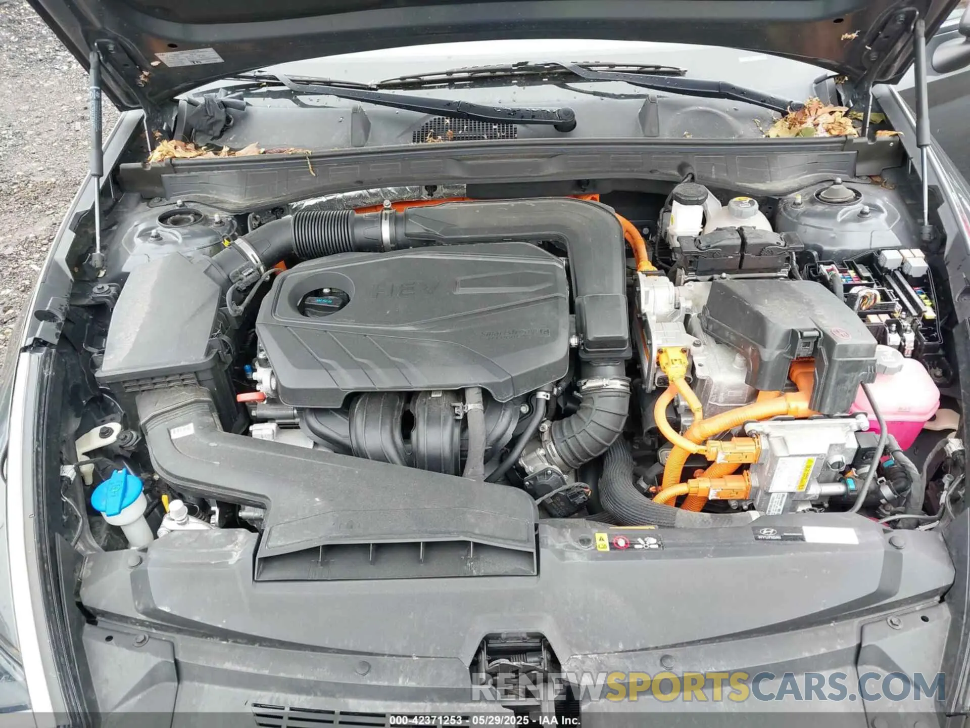 10 fotografías del automóvil dañado KMHL54JJ7NA043115 HYUNDAI SONATA HYBRID 2022
