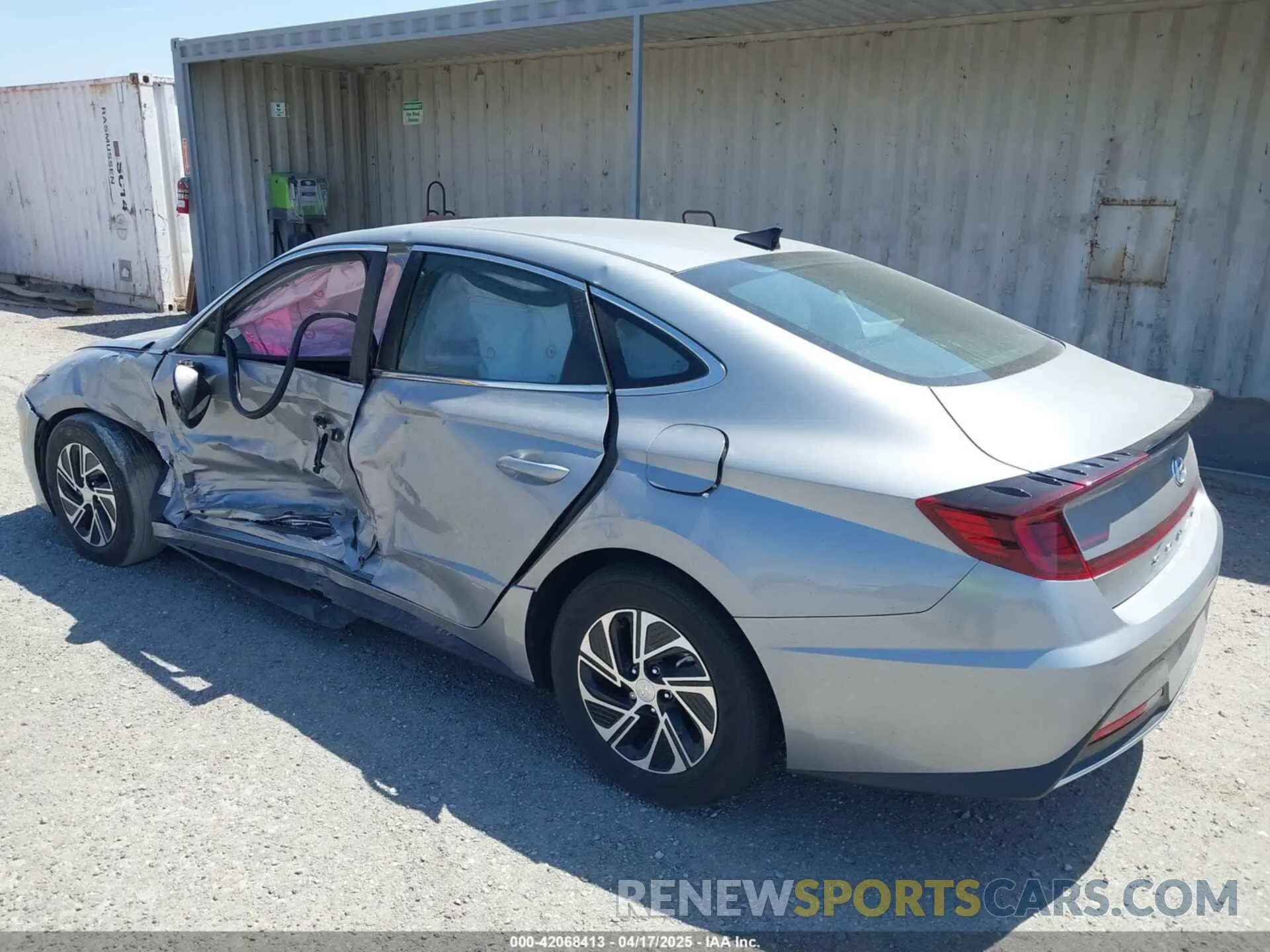 3 fotografías del automóvil dañado KMHL24JJ0PA061953 HYUNDAI SONATA HYBRID 2023
