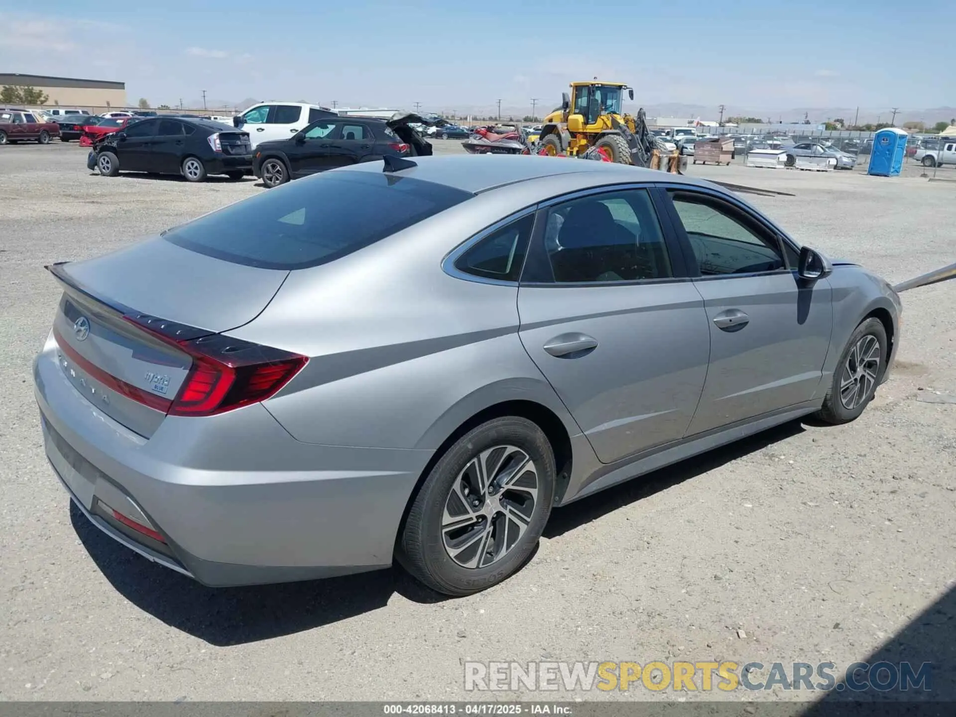 4 fotografías del automóvil dañado KMHL24JJ0PA061953 HYUNDAI SONATA HYBRID 2023