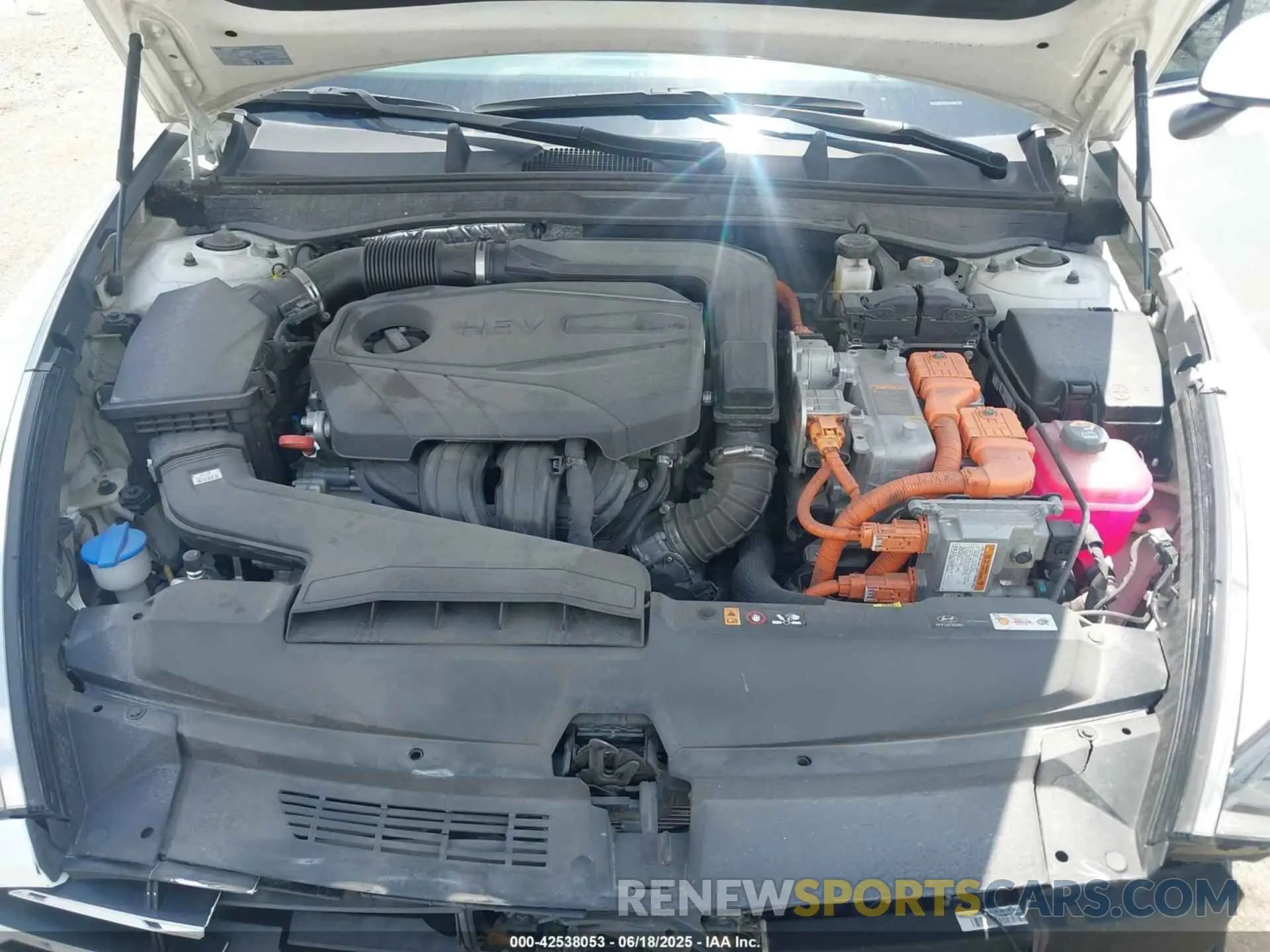 10 fotografías del automóvil dañado KMHL24JJ1PA063730 HYUNDAI SONATA HYBRID 2023