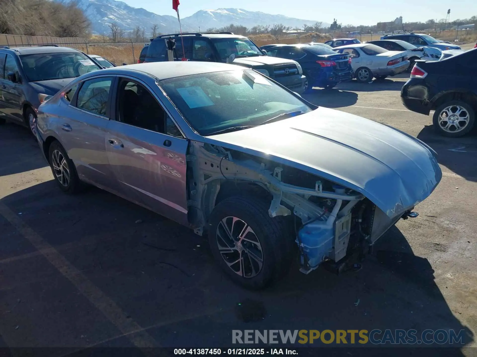 1 fotografías del automóvil dañado KMHL24JJ7PA067569 HYUNDAI SONATA HYBRID 2023