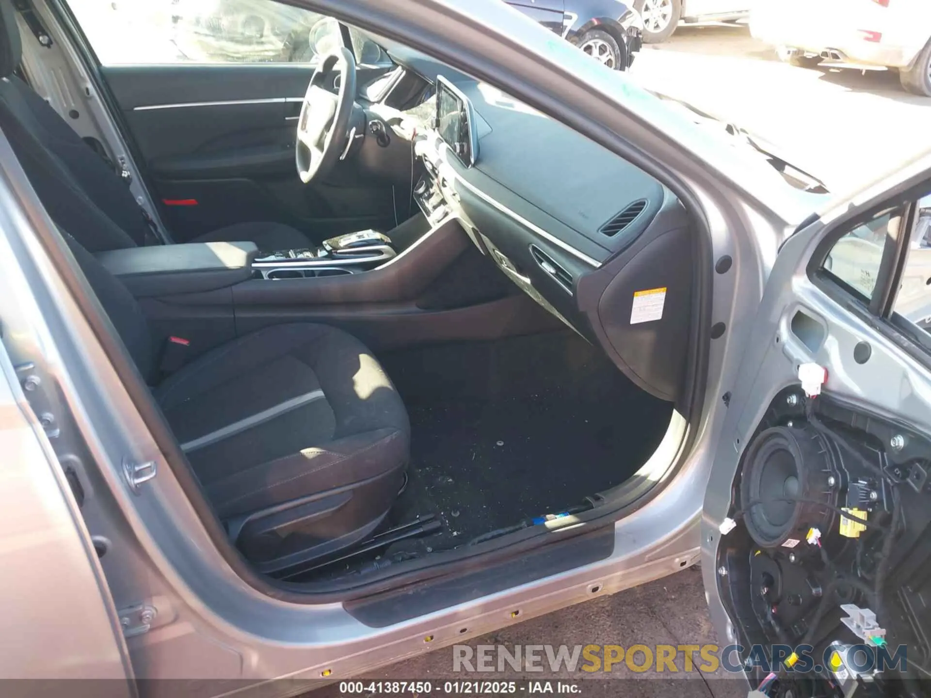 5 fotografías del automóvil dañado KMHL24JJ7PA067569 HYUNDAI SONATA HYBRID 2023