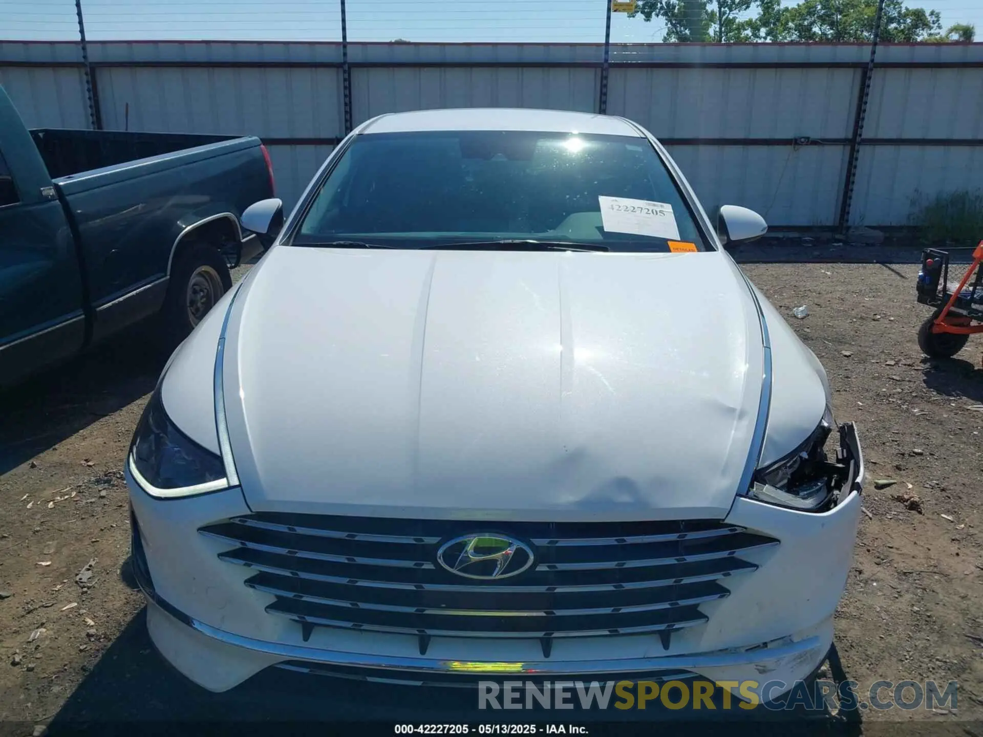 12 fotografías del automóvil dañado KMHL34JJ0PA064039 HYUNDAI SONATA HYBRID 2023