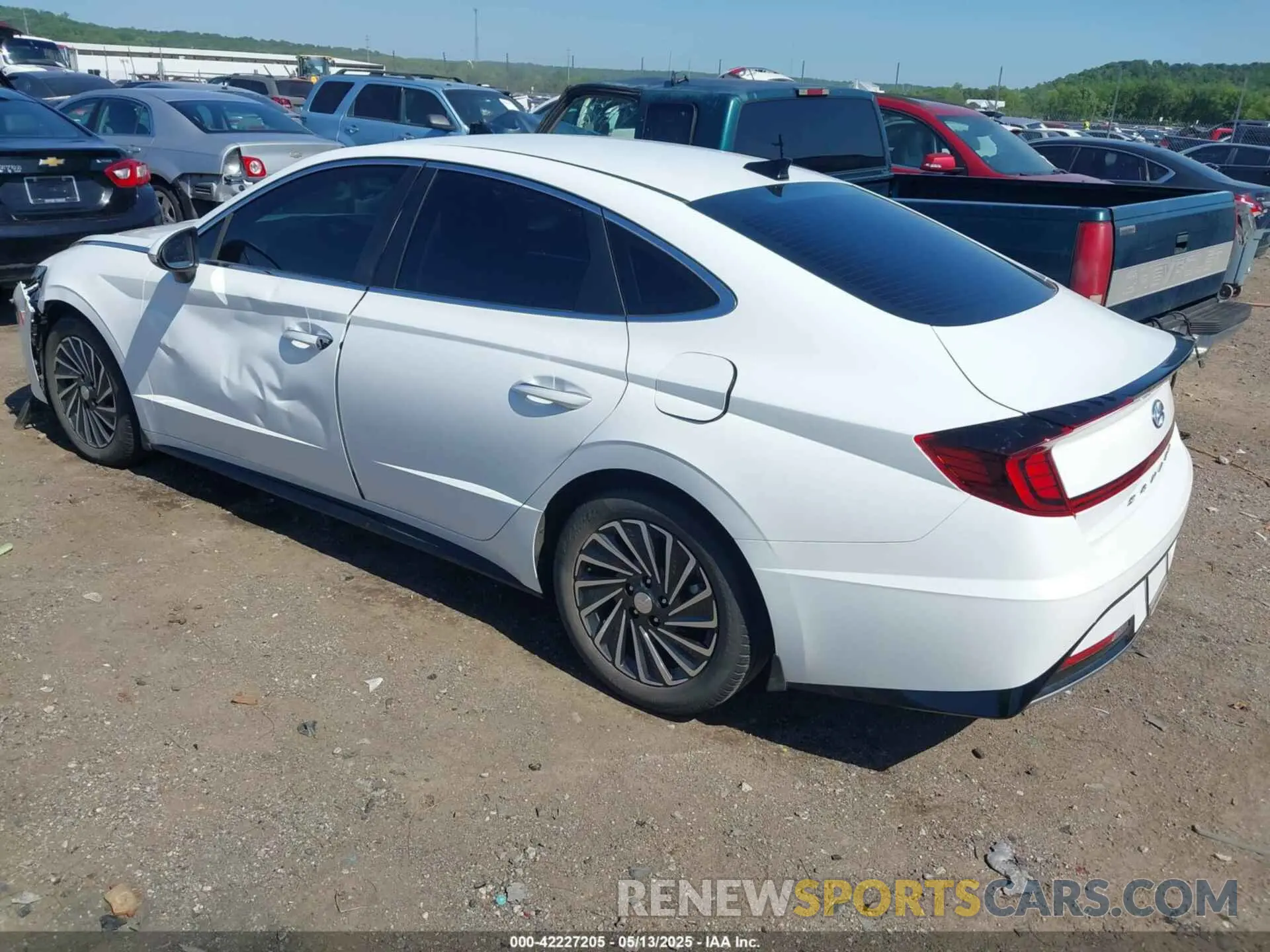 3 fotografías del automóvil dañado KMHL34JJ0PA064039 HYUNDAI SONATA HYBRID 2023
