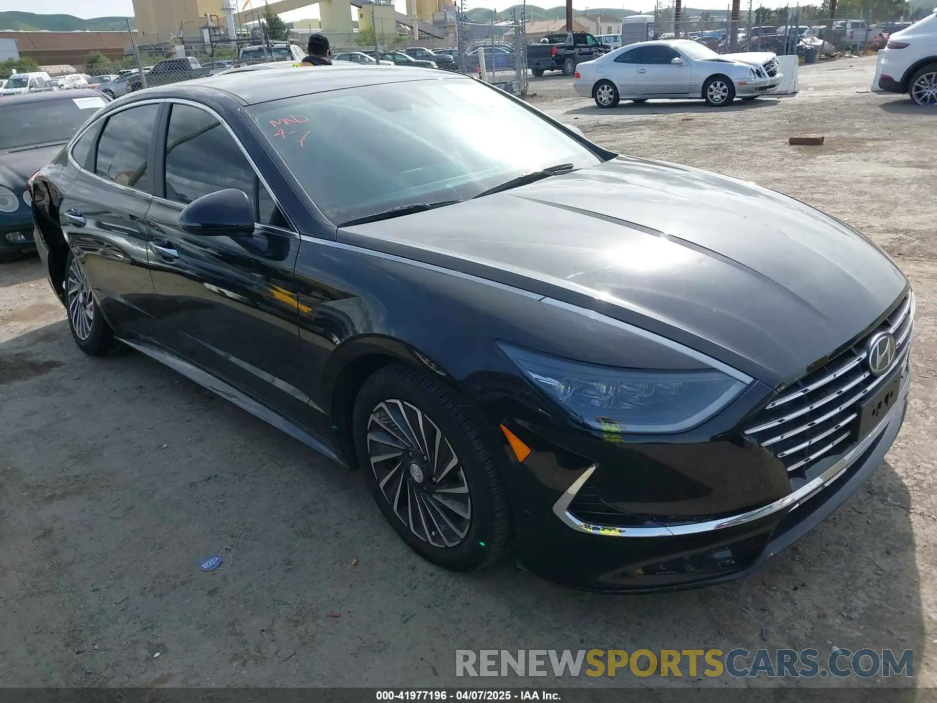 1 fotografías del automóvil dañado KMHL34JJ7PA064149 HYUNDAI SONATA HYBRID 2023