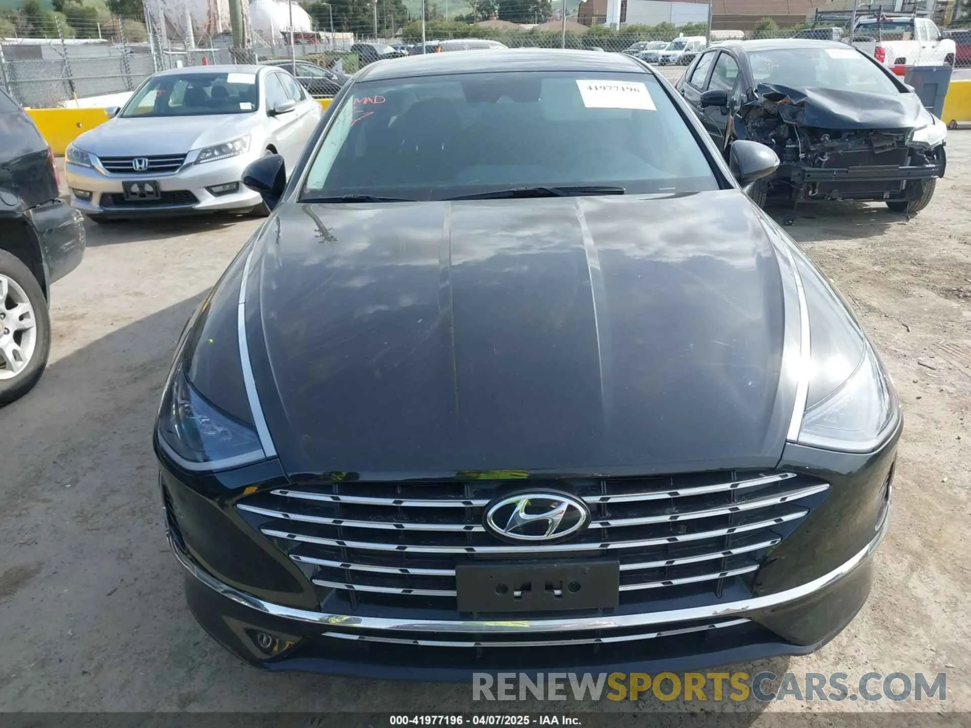 12 fotografías del automóvil dañado KMHL34JJ7PA064149 HYUNDAI SONATA HYBRID 2023