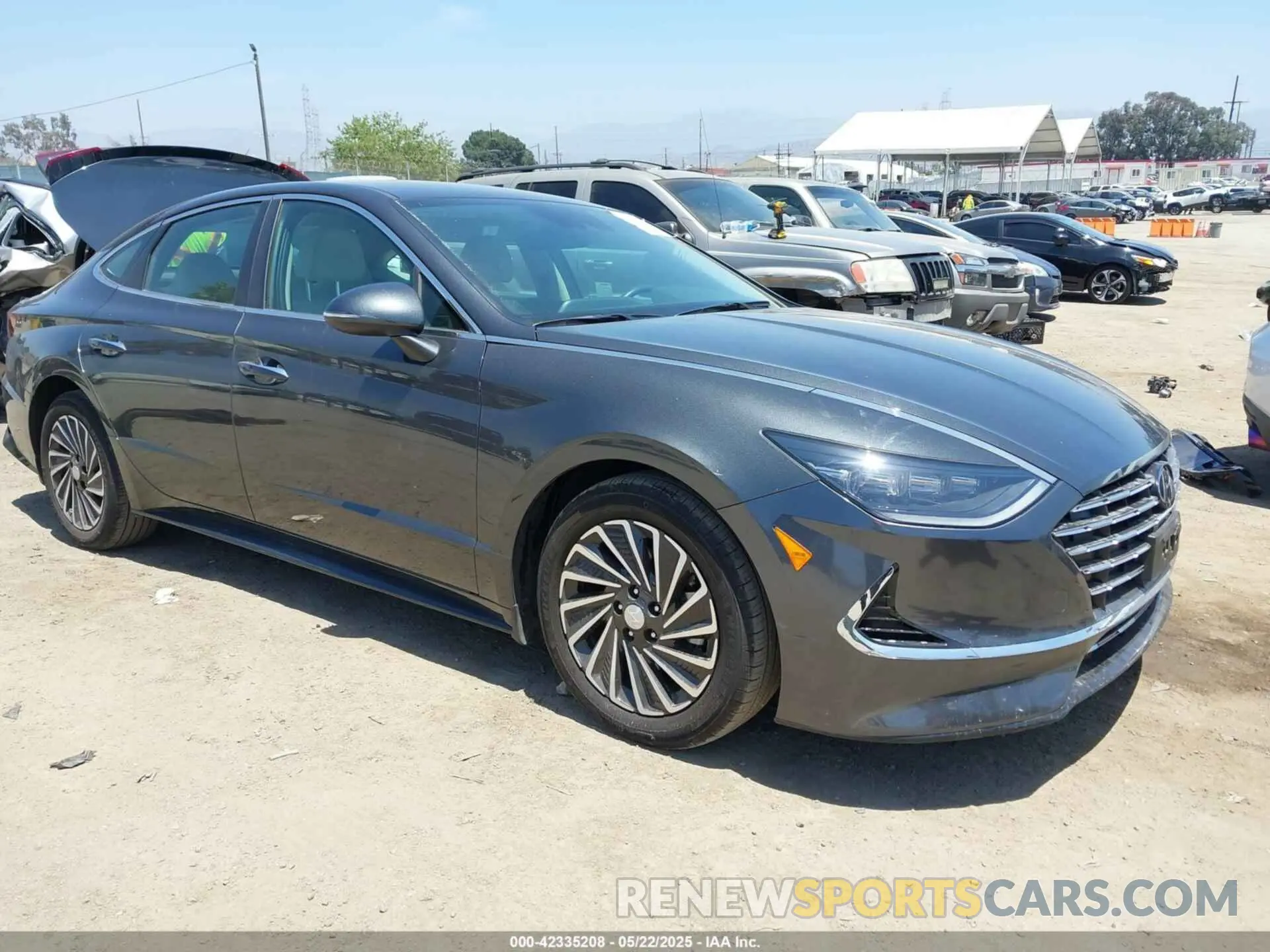 1 fotografías del automóvil dañado KMHL34JJ8PA077783 HYUNDAI SONATA HYBRID 2023
