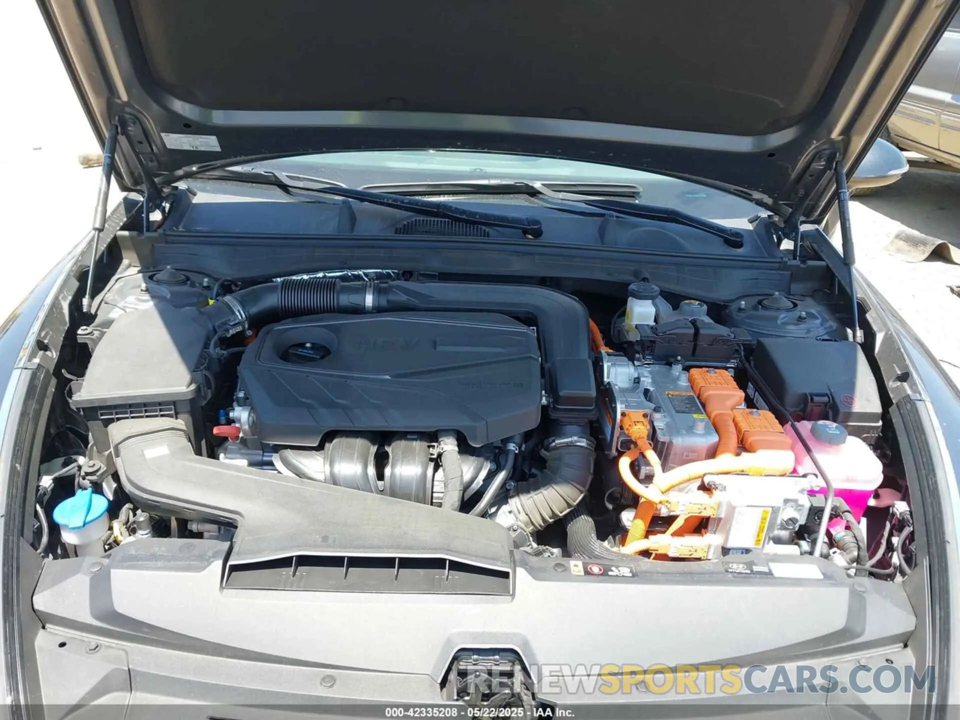 10 fotografías del automóvil dañado KMHL34JJ8PA077783 HYUNDAI SONATA HYBRID 2023