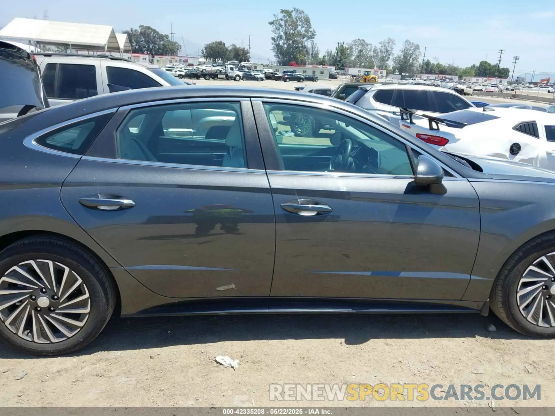 13 fotografías del automóvil dañado KMHL34JJ8PA077783 HYUNDAI SONATA HYBRID 2023