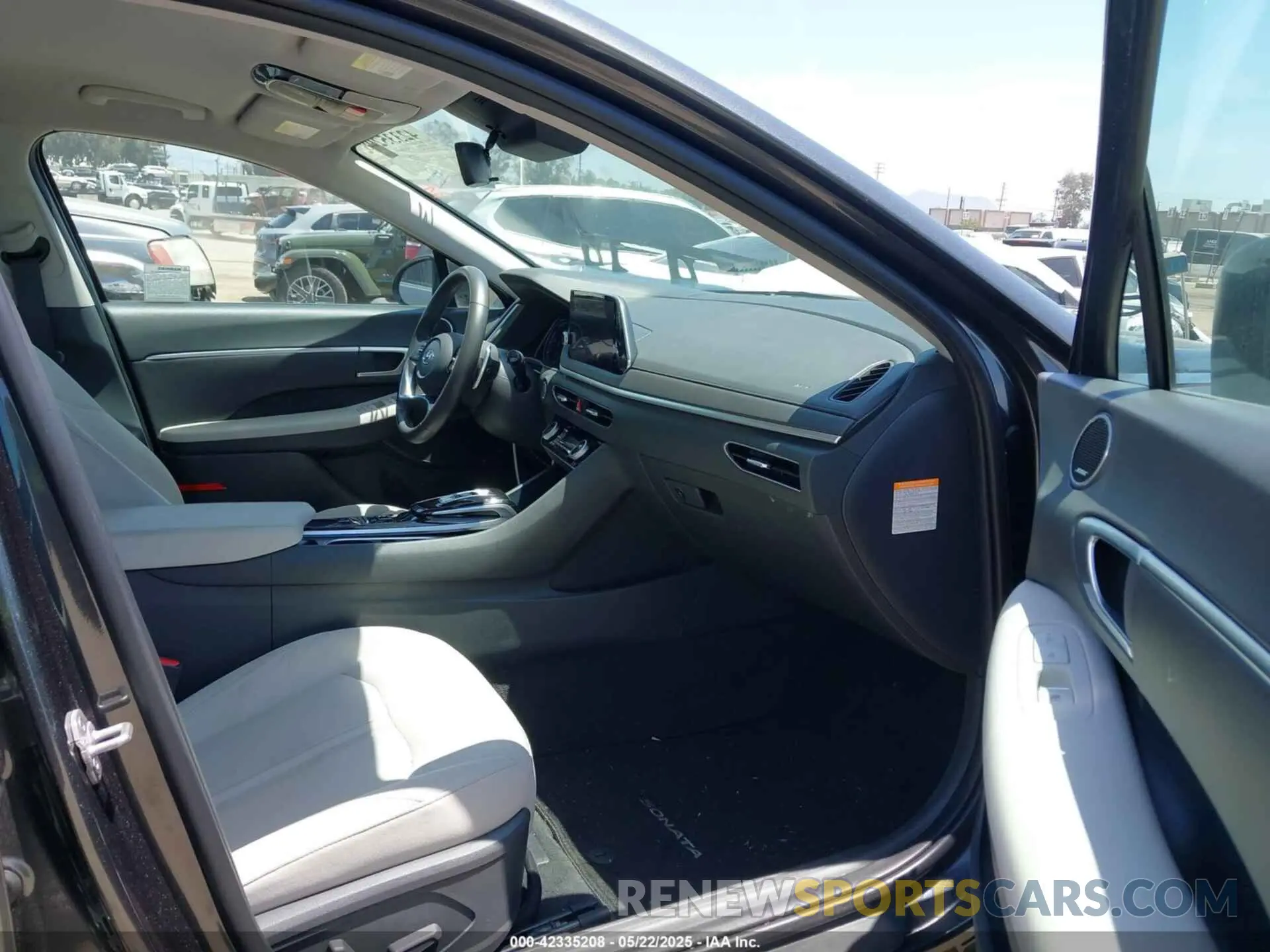 5 fotografías del automóvil dañado KMHL34JJ8PA077783 HYUNDAI SONATA HYBRID 2023