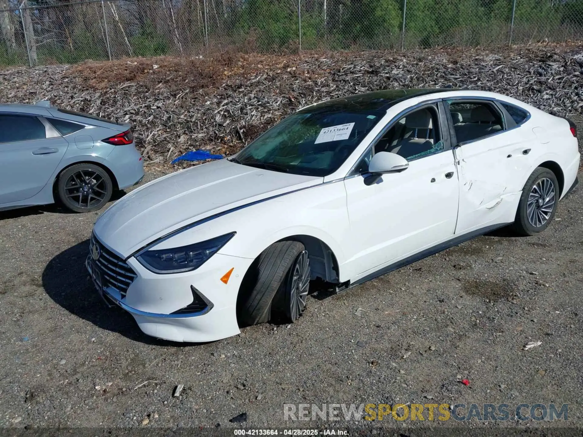 2 fotografías del automóvil dañado KMHL54JJ0PA066013 HYUNDAI SONATA HYBRID 2023