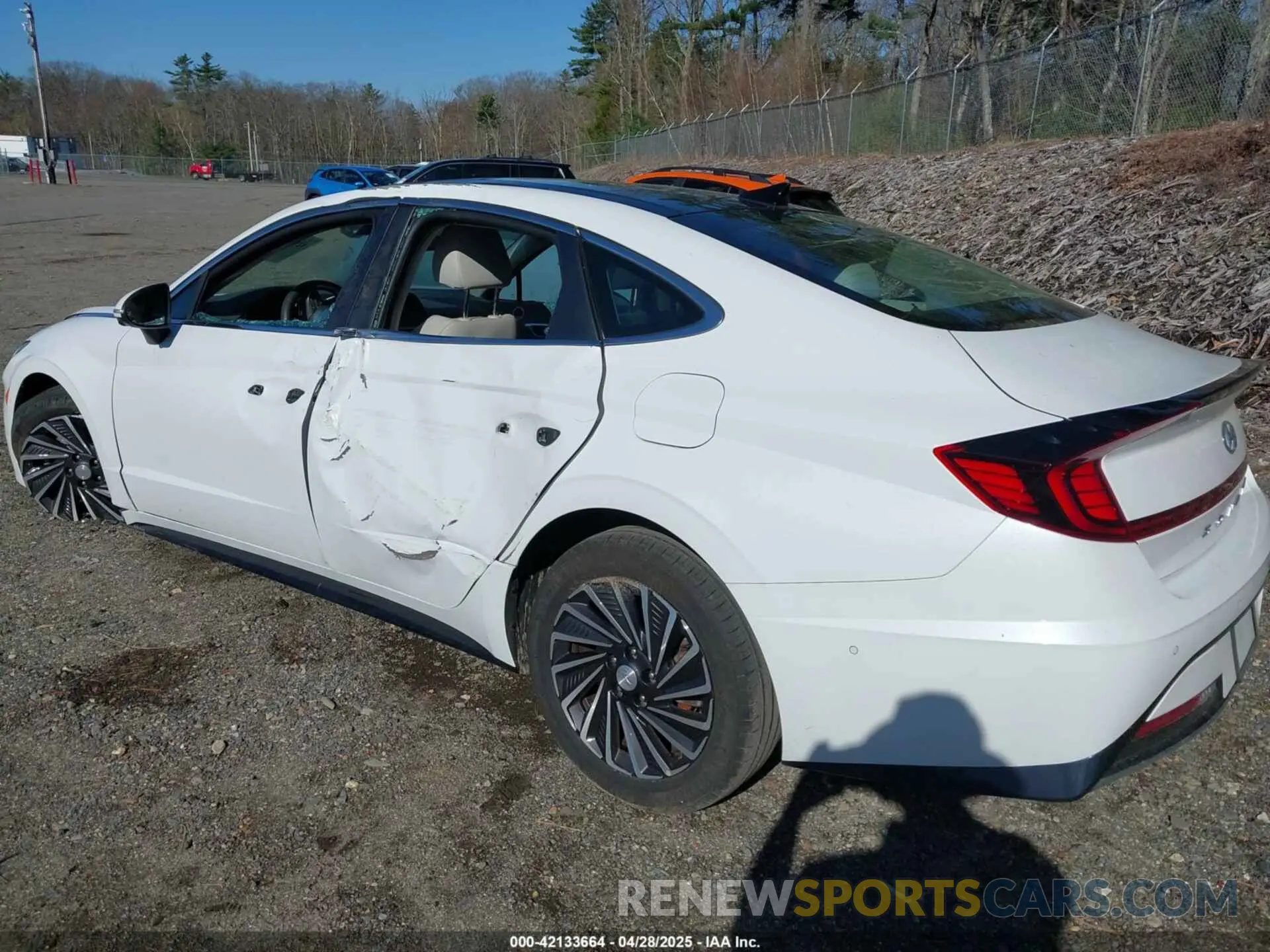 3 fotografías del automóvil dañado KMHL54JJ0PA066013 HYUNDAI SONATA HYBRID 2023
