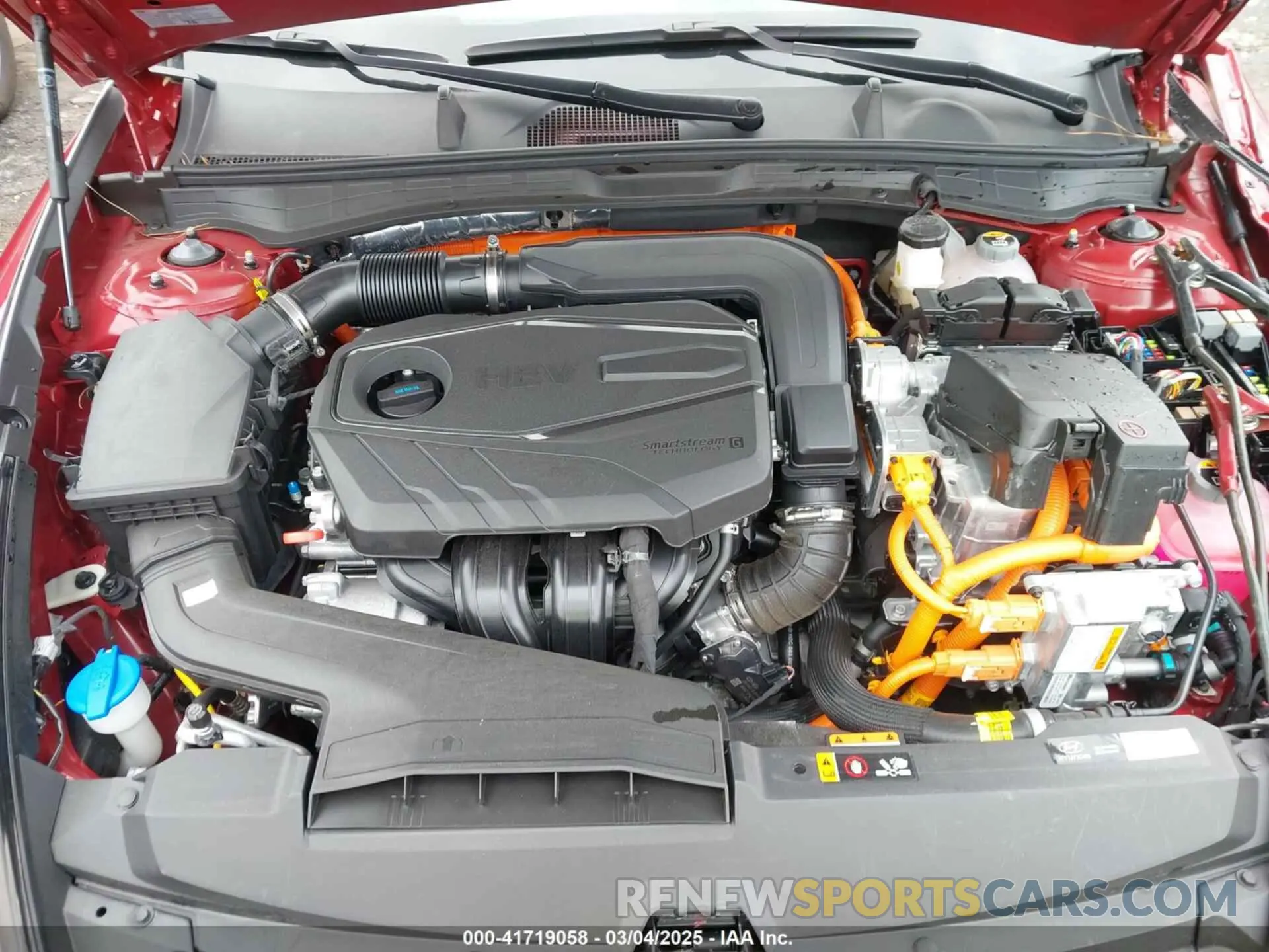 10 fotografías del automóvil dañado KMHL54JJ1PA076534 HYUNDAI SONATA HYBRID 2023