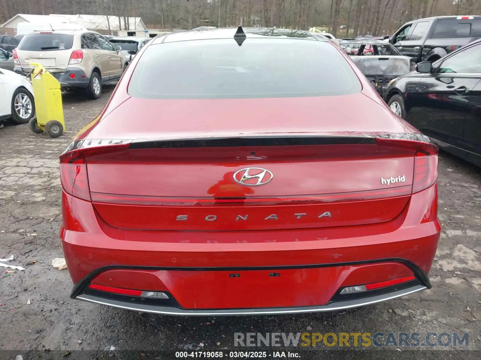 16 fotografías del automóvil dañado KMHL54JJ1PA076534 HYUNDAI SONATA HYBRID 2023
