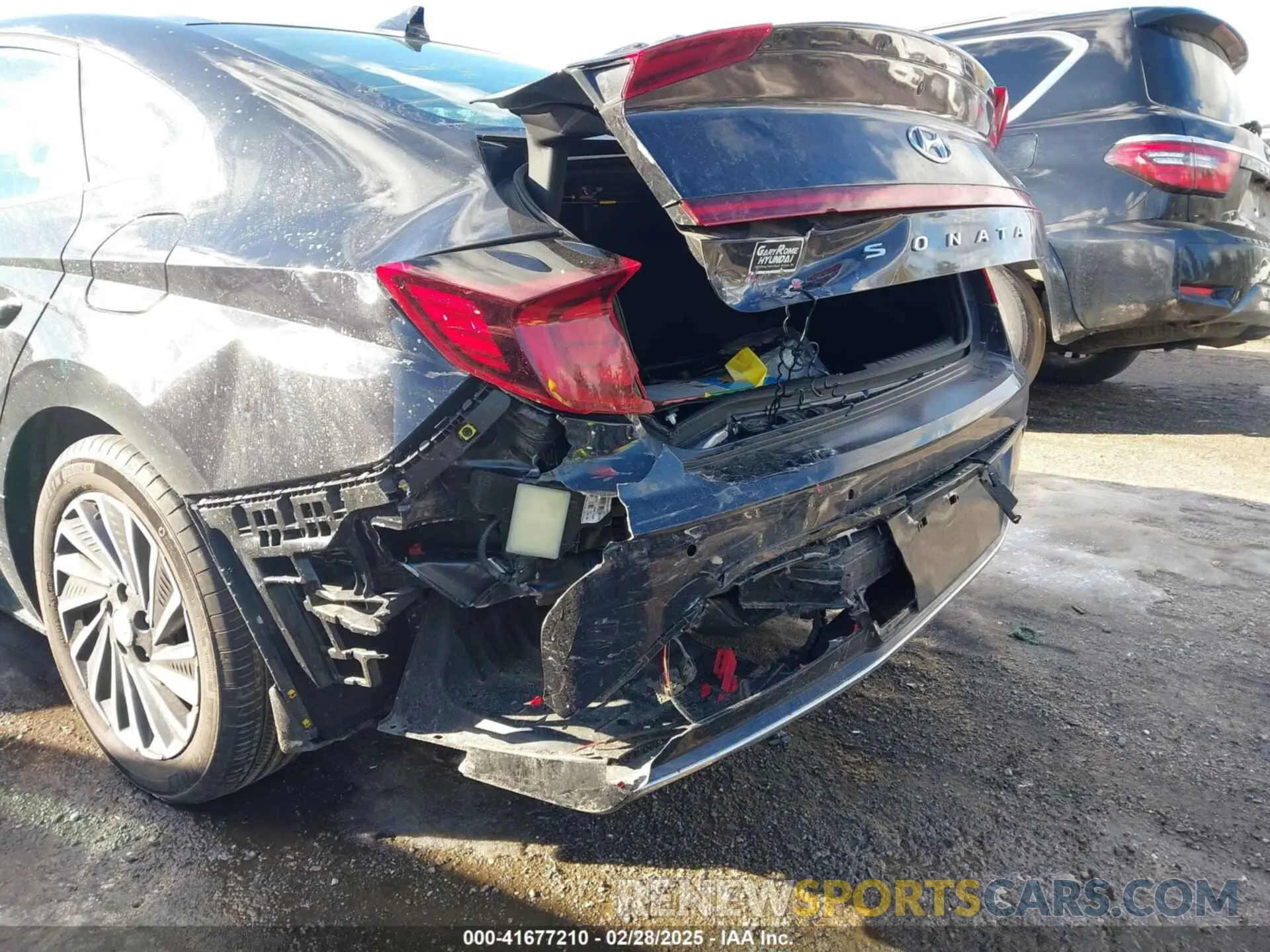 18 fotografías del automóvil dañado KMHL54JJ3PA059279 HYUNDAI SONATA HYBRID 2023