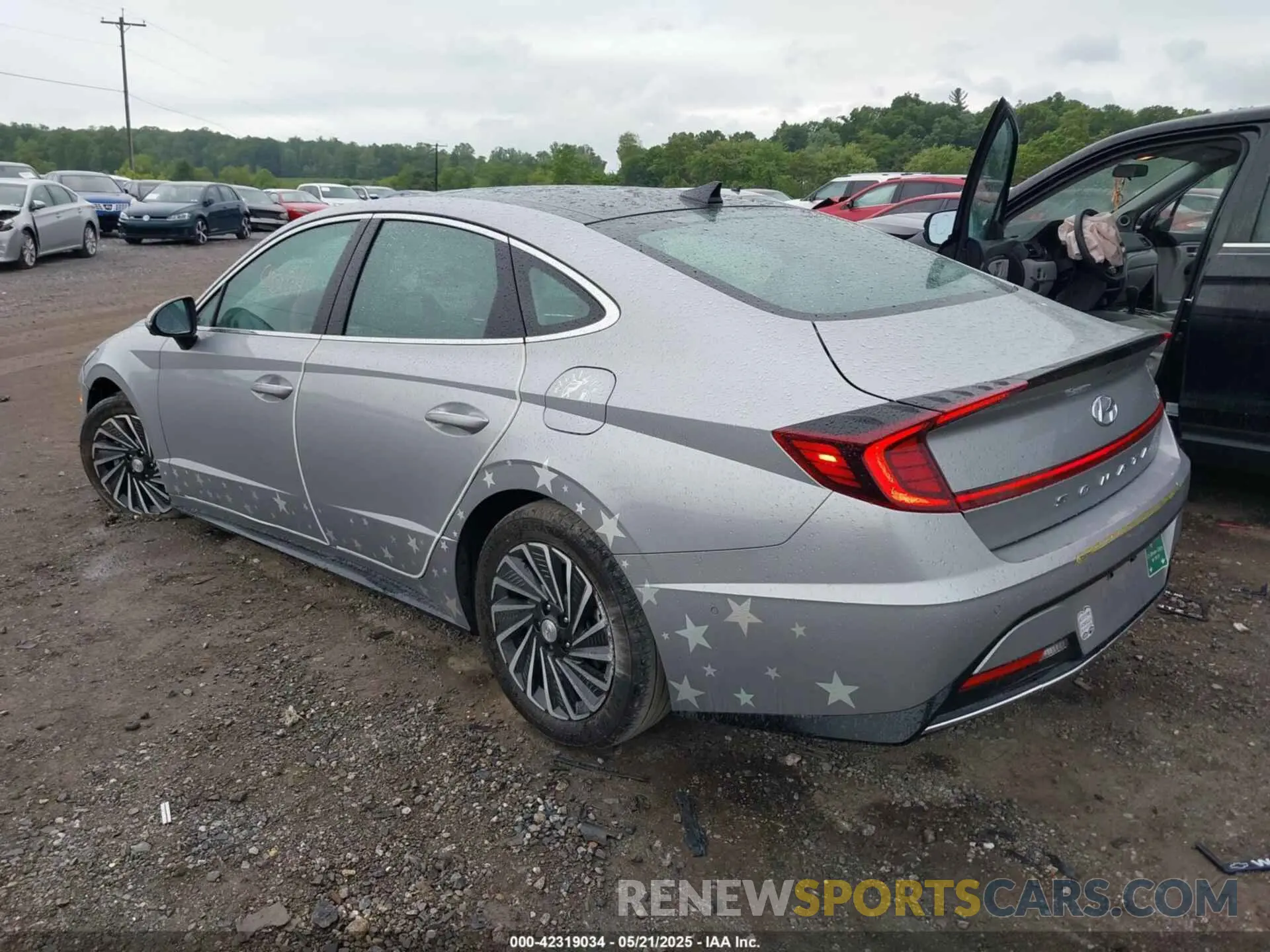 3 fotografías del automóvil dañado KMHL54JJ4PA076043 HYUNDAI SONATA HYBRID 2023