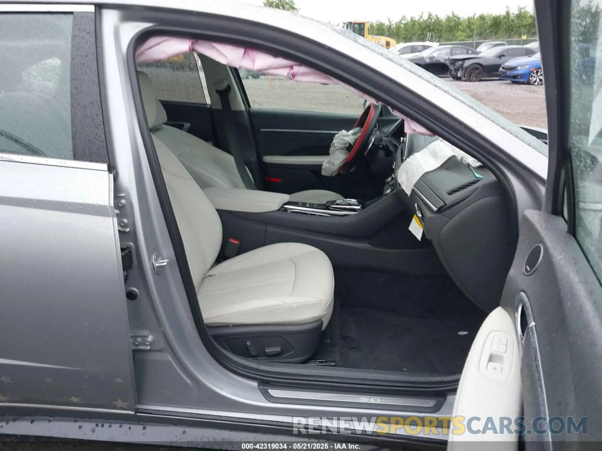 5 fotografías del automóvil dañado KMHL54JJ4PA076043 HYUNDAI SONATA HYBRID 2023