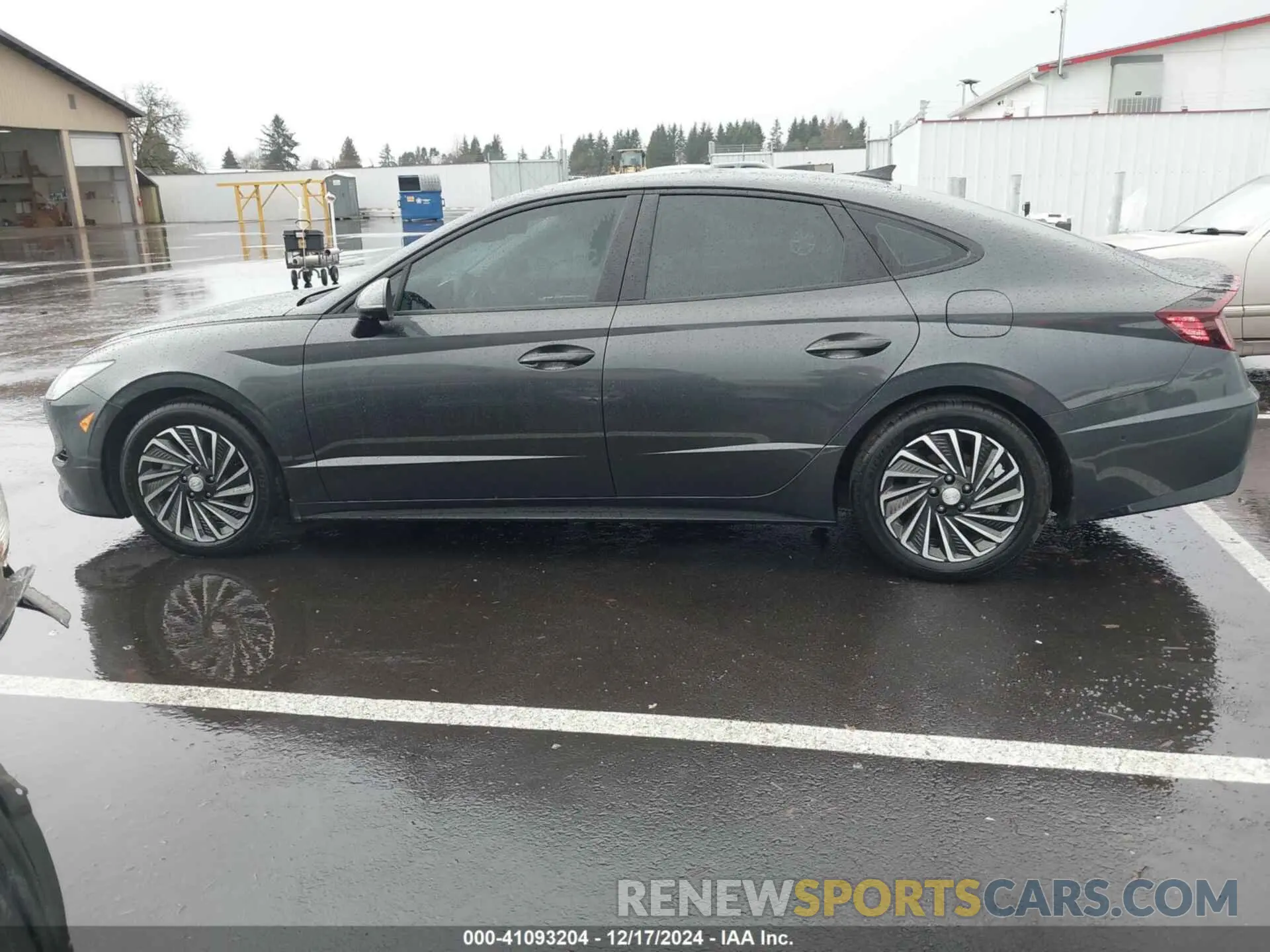 14 fotografías del automóvil dañado KMHL54JJ5PA064516 HYUNDAI SONATA HYBRID 2023