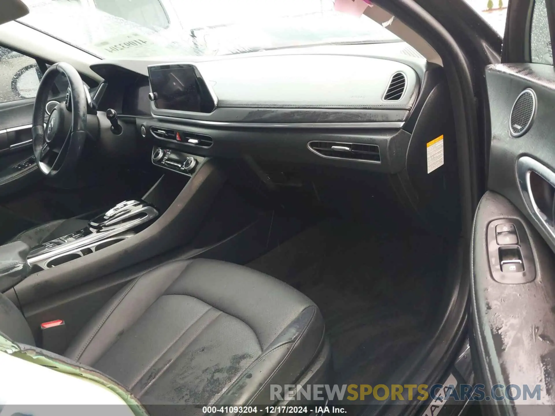 5 fotografías del automóvil dañado KMHL54JJ5PA064516 HYUNDAI SONATA HYBRID 2023