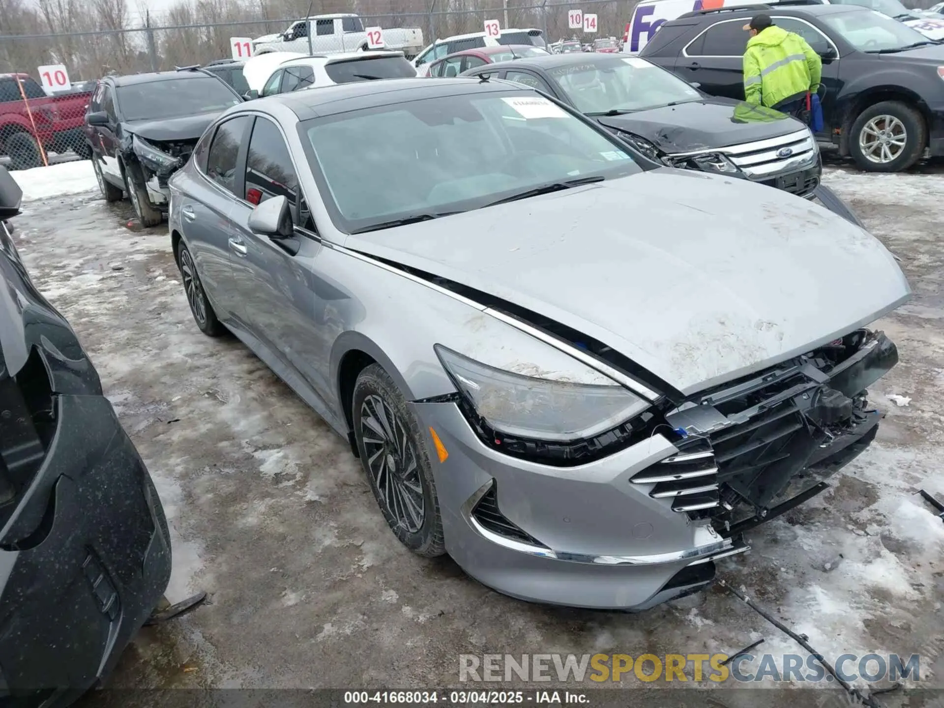 1 fotografías del automóvil dañado KMHL54JJ8PA078278 HYUNDAI SONATA HYBRID 2023